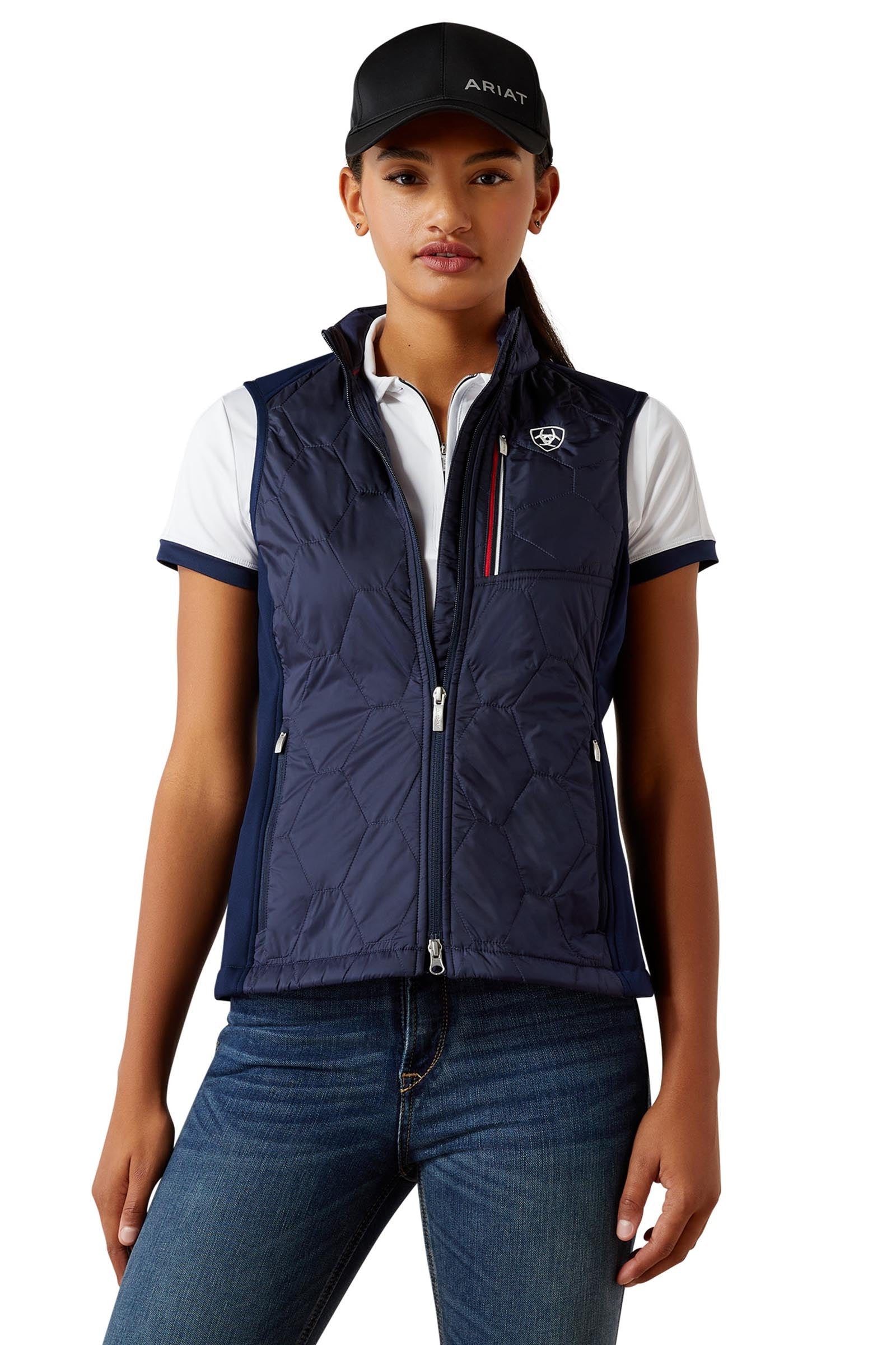 Ariat Fusion dámská izolovaná vesta Women’s Riding Clothing