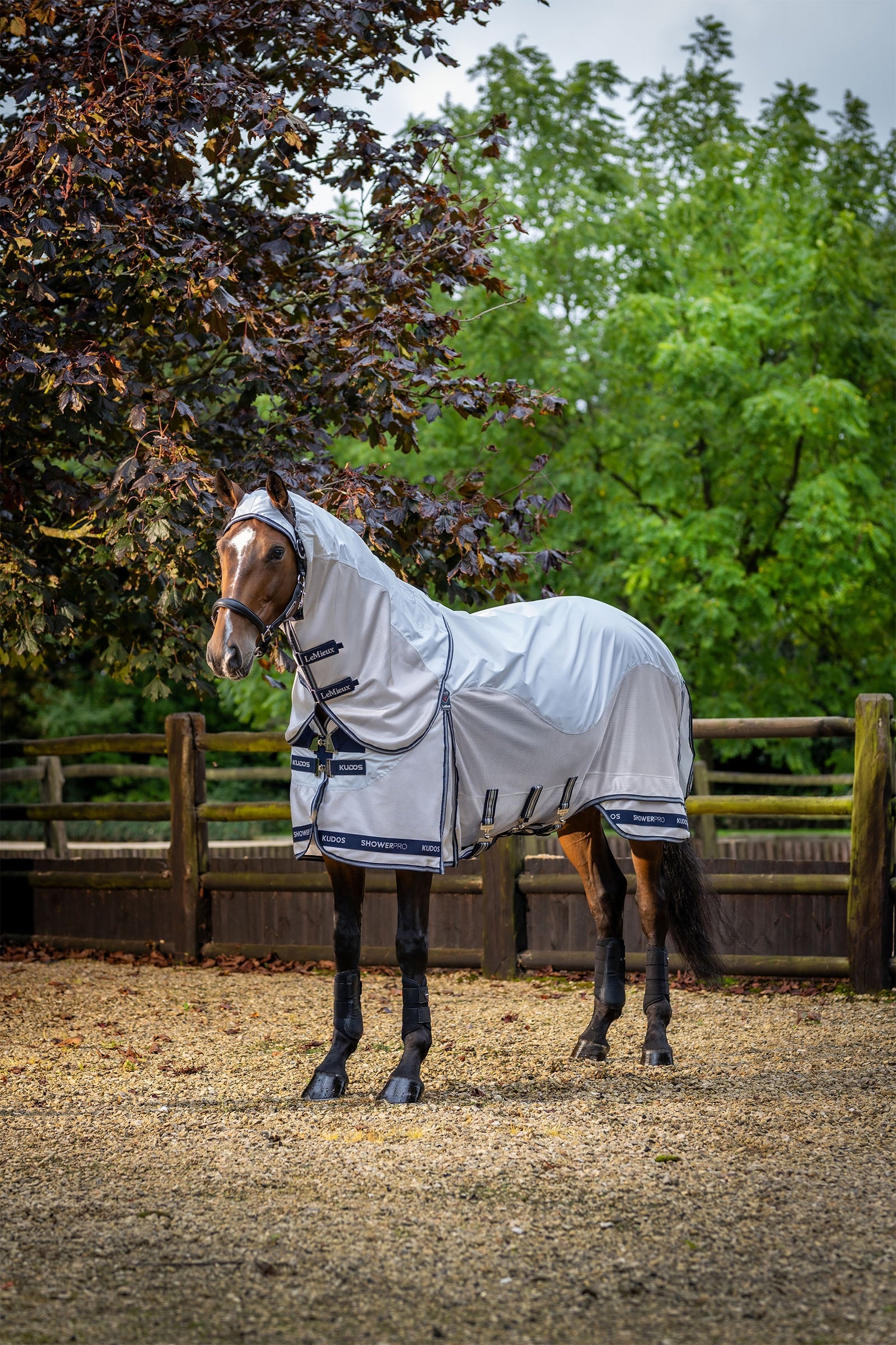 LeMieux Kudos Shower Pro nepromokavá síťovaná deka proti hmyzu Horse Rugs