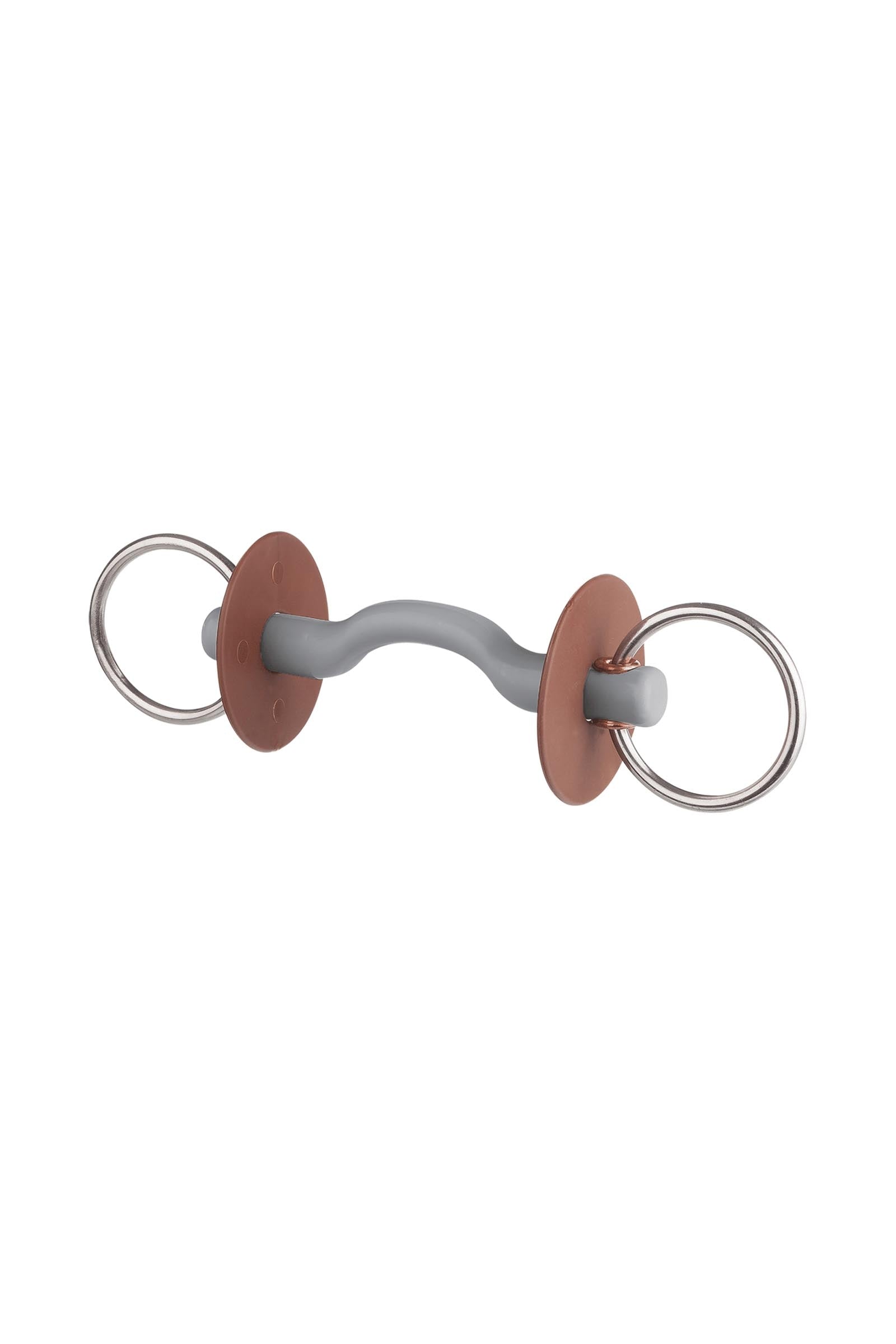 Beris beris vodítková udidla se zubovým obloukem, 18 mm, měkké (kroužky: 6 cm) Horse Bits