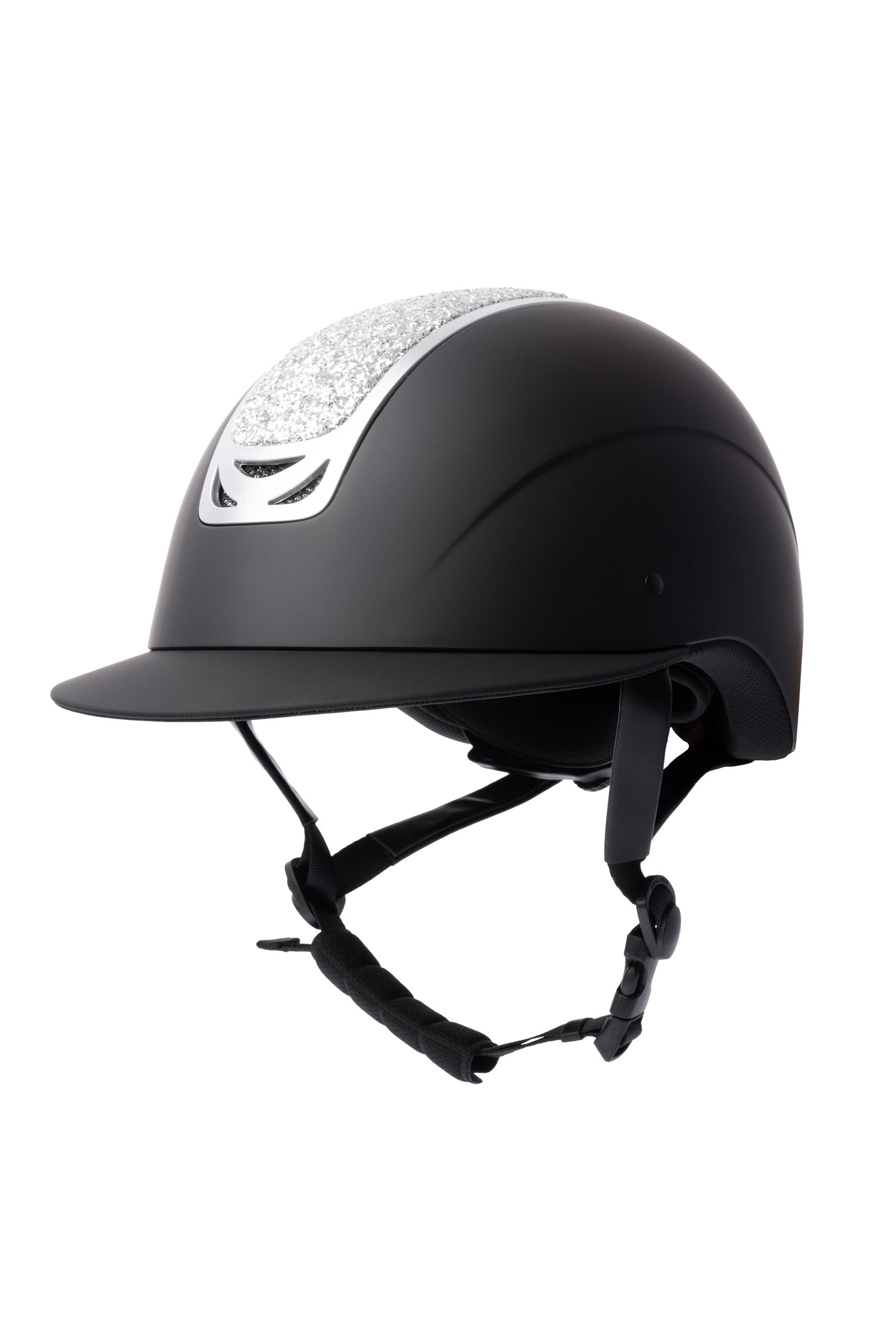 Horze Arix II Jezdecká helma s krystalovou ozdobou Safety Equipment