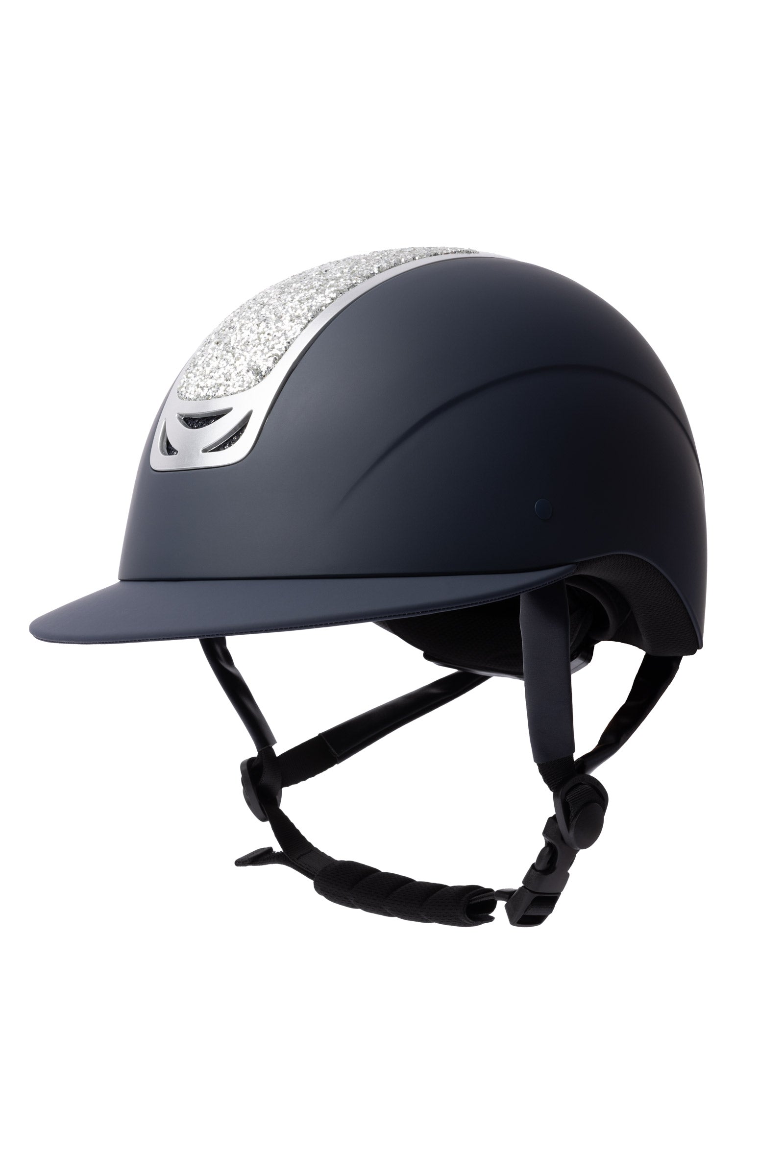 Horze Arix II Jezdecká helma s krystalovou ozdobou Safety Equipment