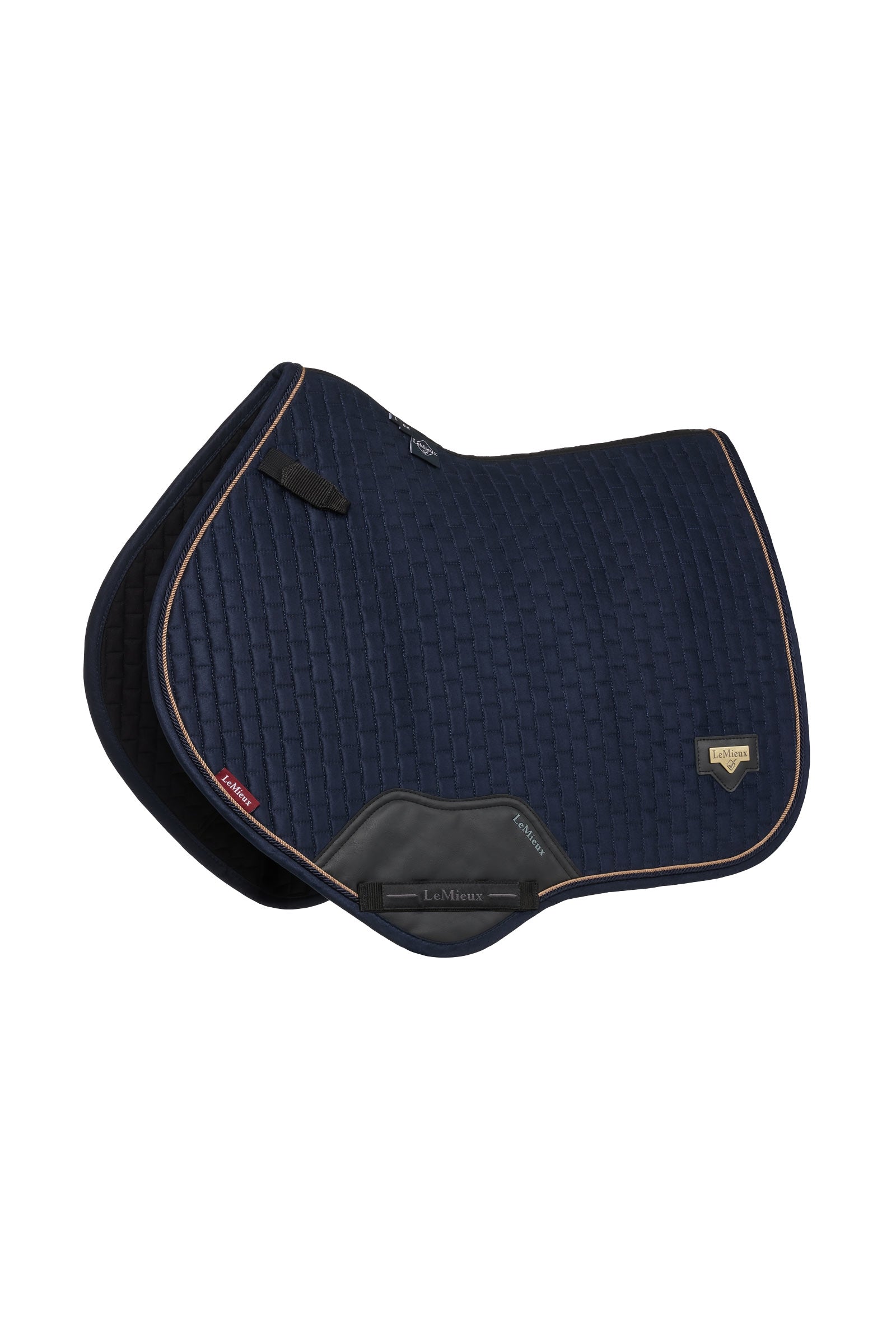 LeMieux Puissance Close Contact skokové podsedlová decka z imitace semiše Saddle Pads