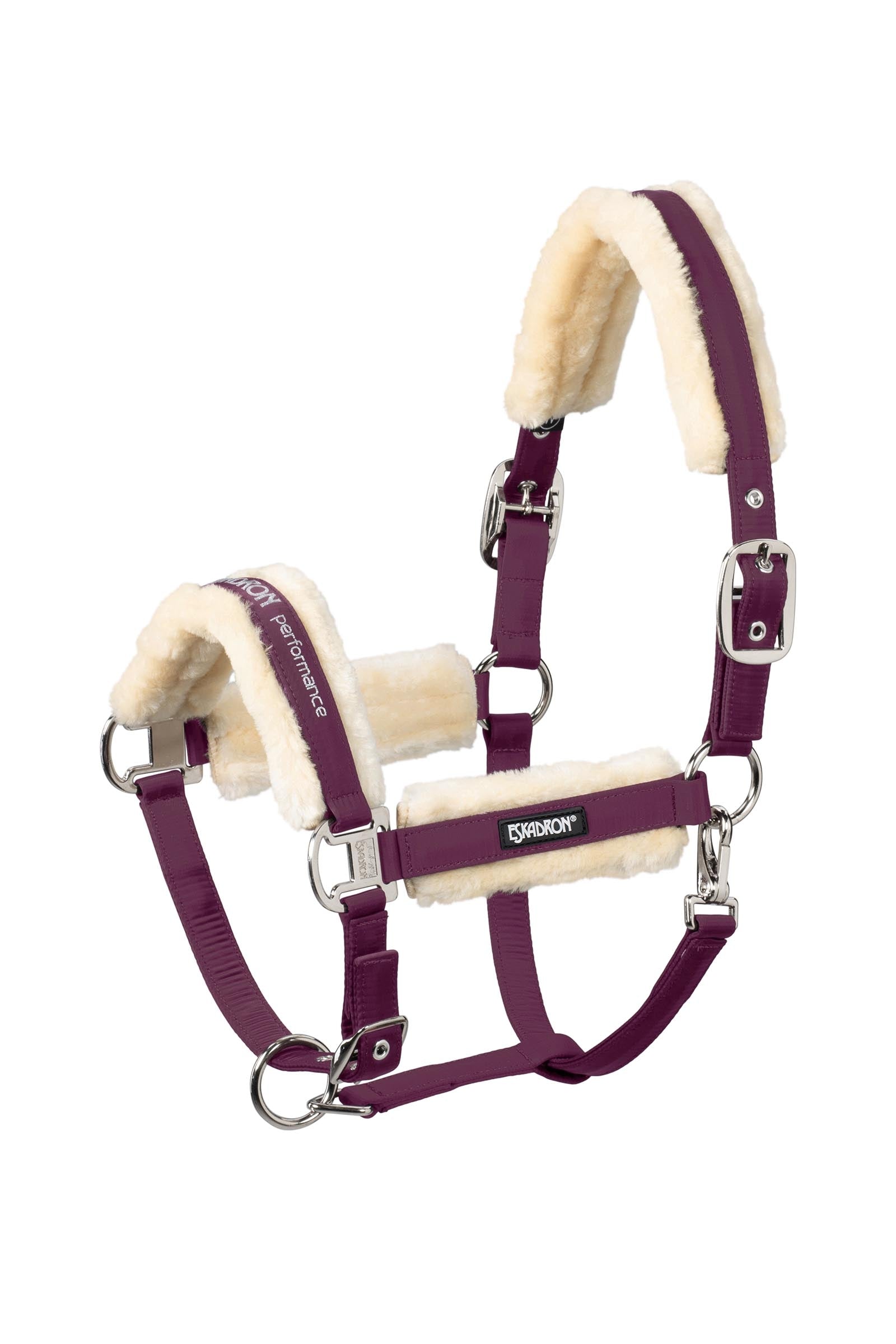 Eskadron Faux Fur Halter Double Pin Antifly Protection for Horses