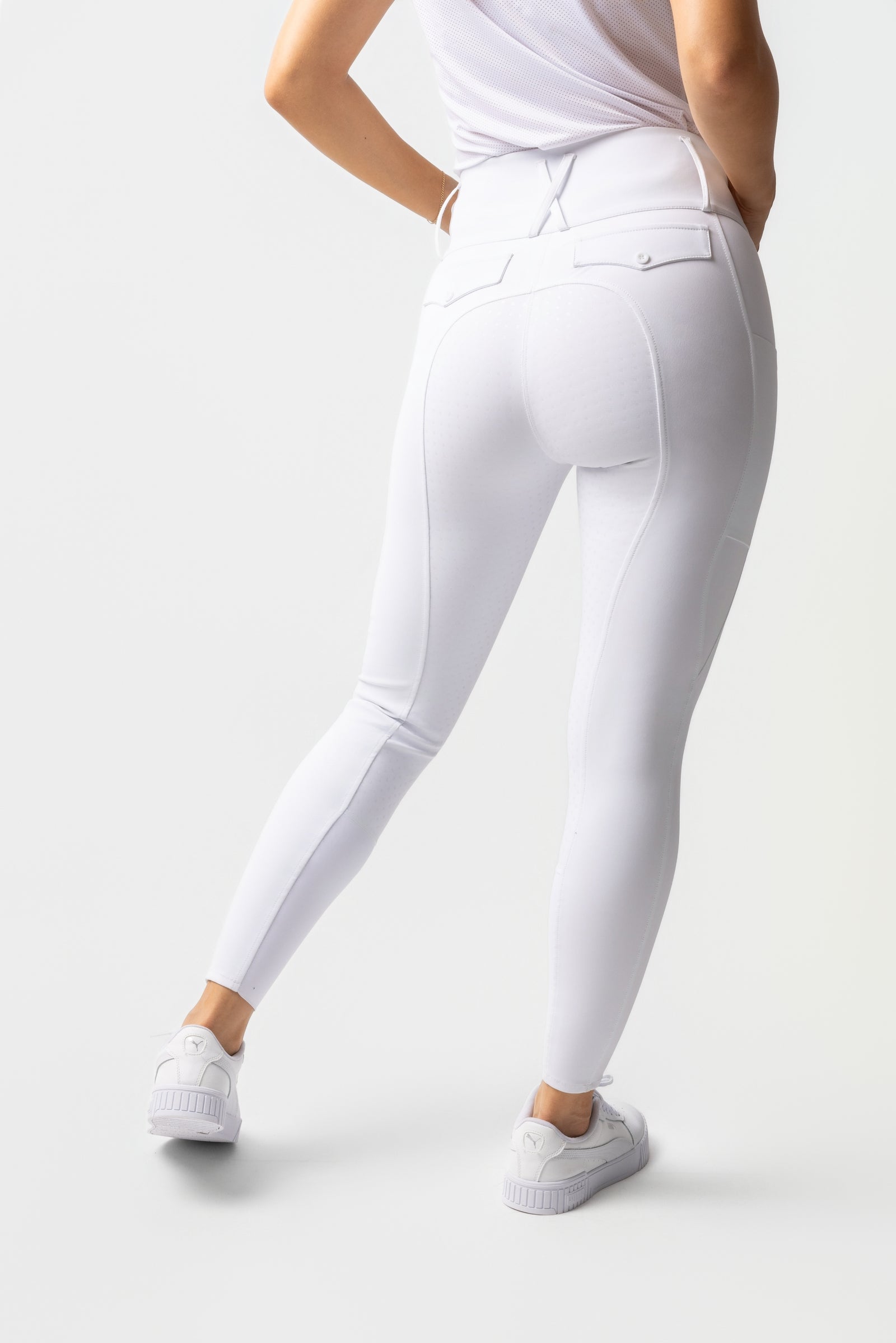 Horze Leonie dámské rajtky s plným silikonovým sedem UPF 40+ Womens Breeches