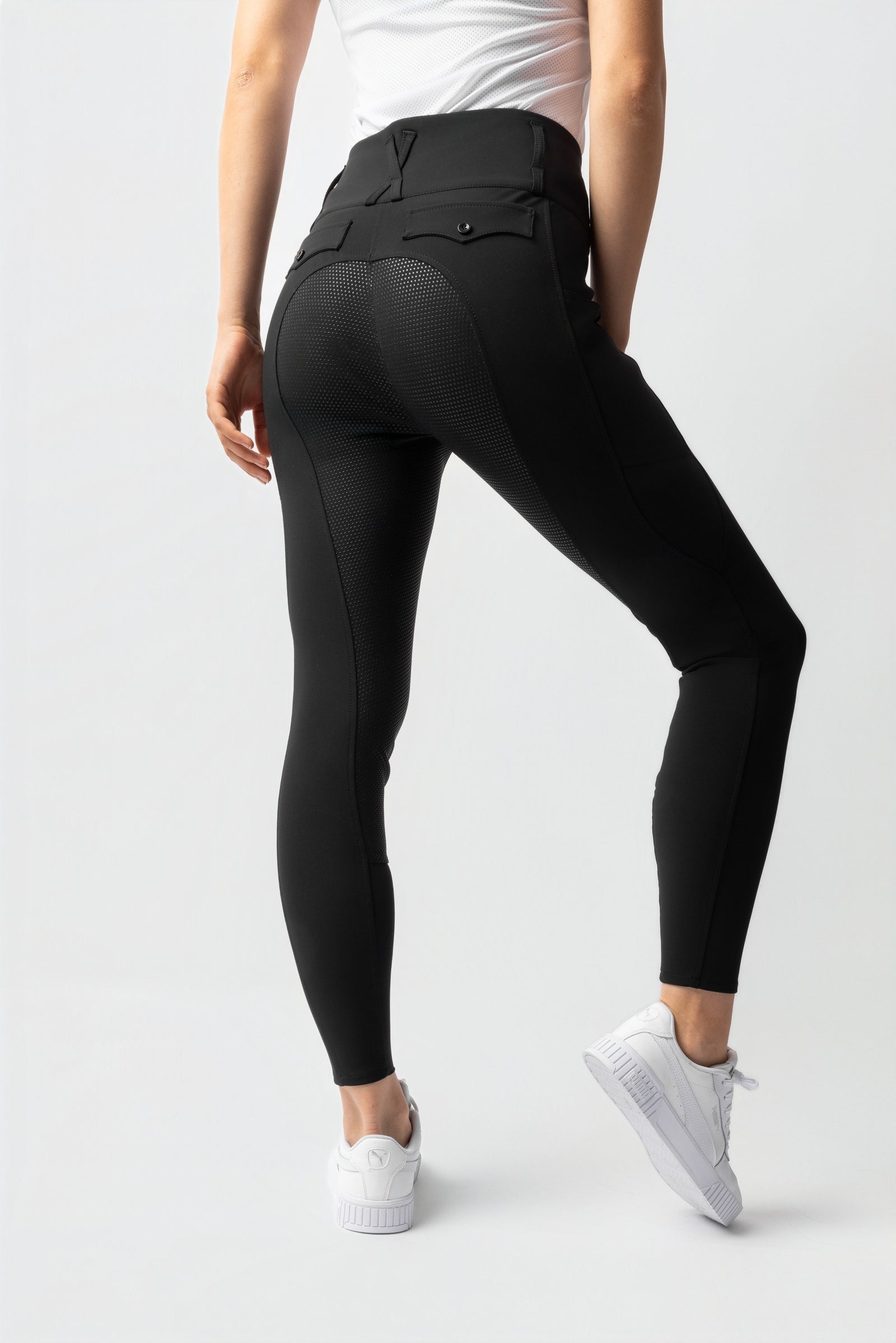 Horze Leonie dámské rajtky s plným silikonovým sedem UPF 40+ Womens Breeches