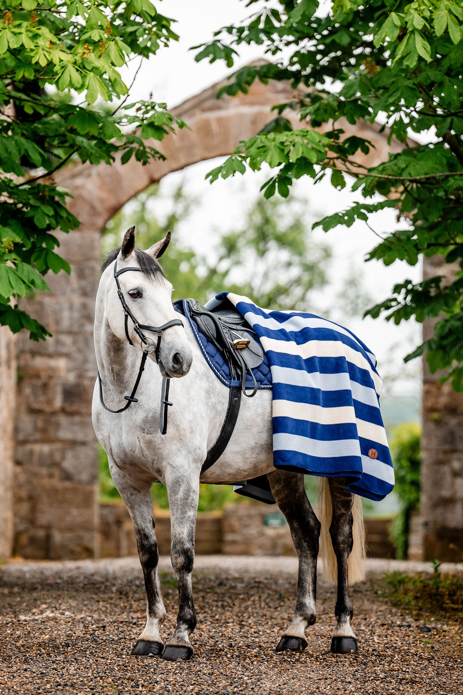 Horseware Newmarket Fleece Odpocovací deka (Square) Horse Rugs