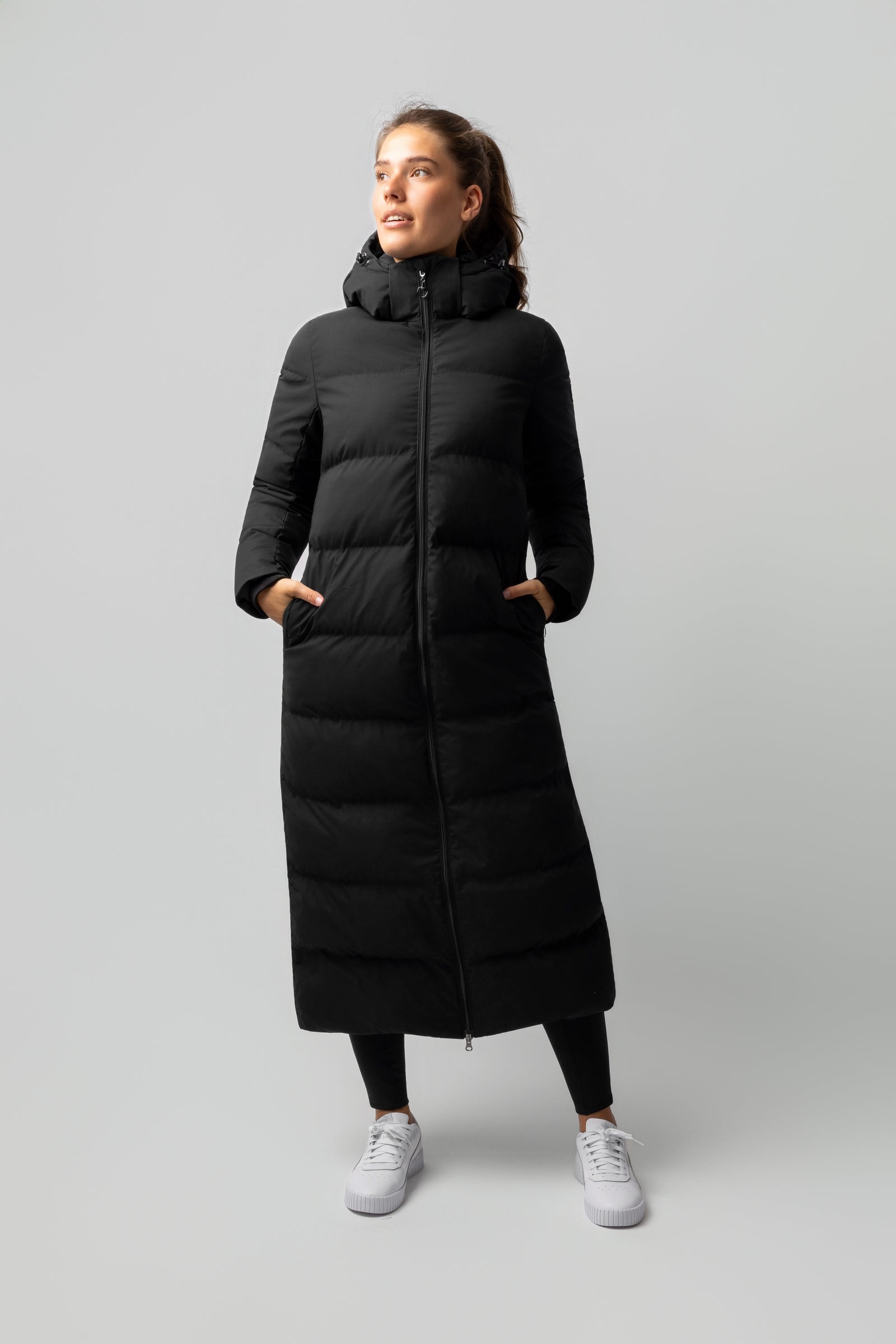 Horze Paloma Dámský dlouhý polstrovaný kabát Women’s Riding Clothing