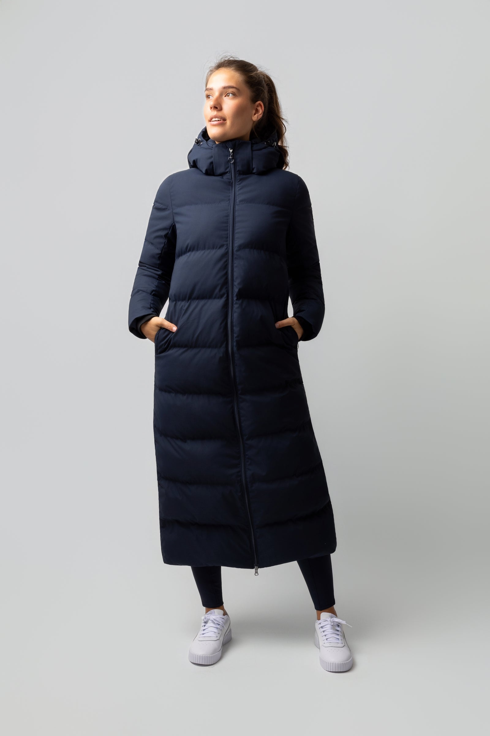 Horze Paloma Dámský dlouhý polstrovaný kabát Women’s Riding Clothing
