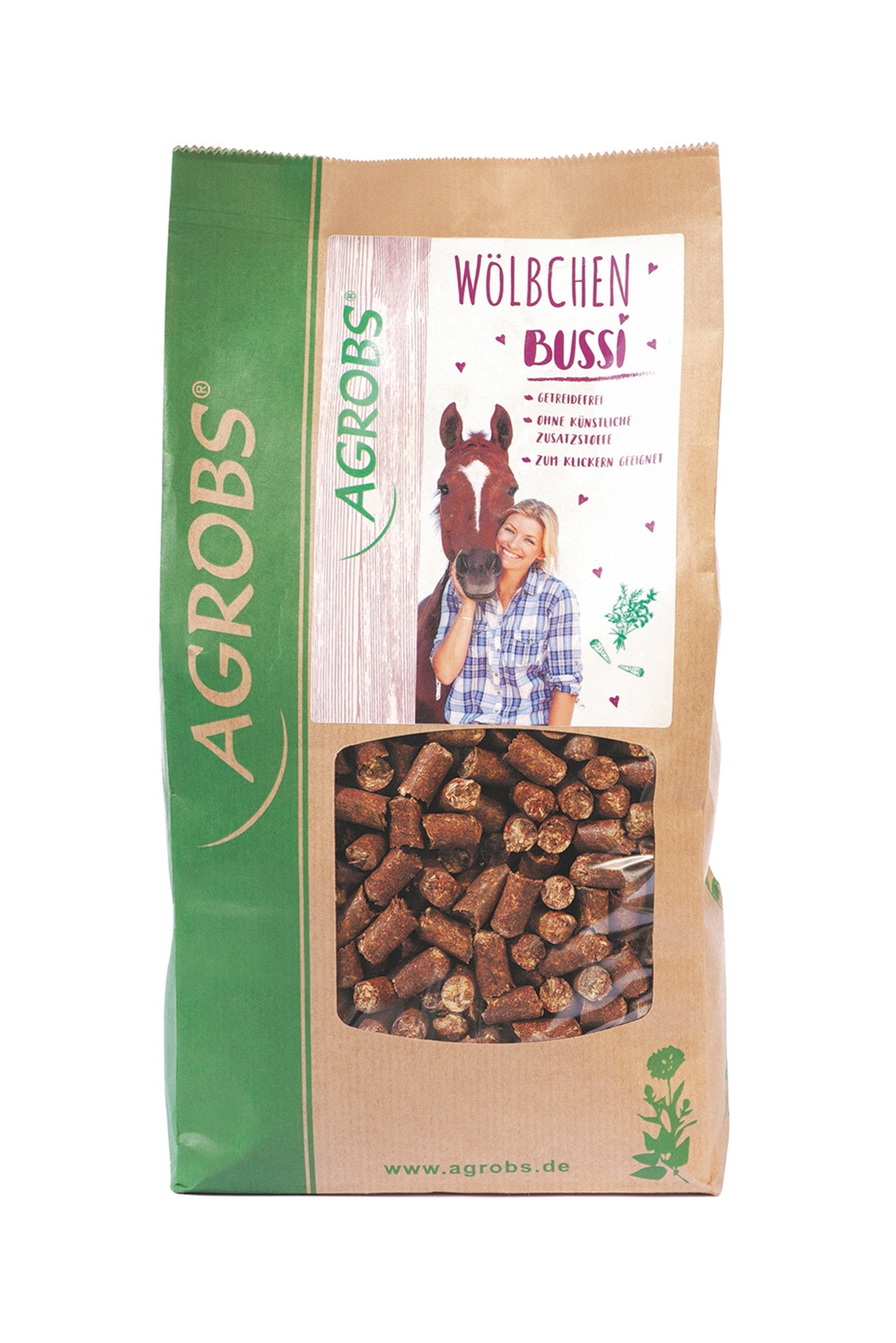 Agrobs Wölbchen Bussi náhradní sáček 1,5 kg Horse Feed & Nutrition