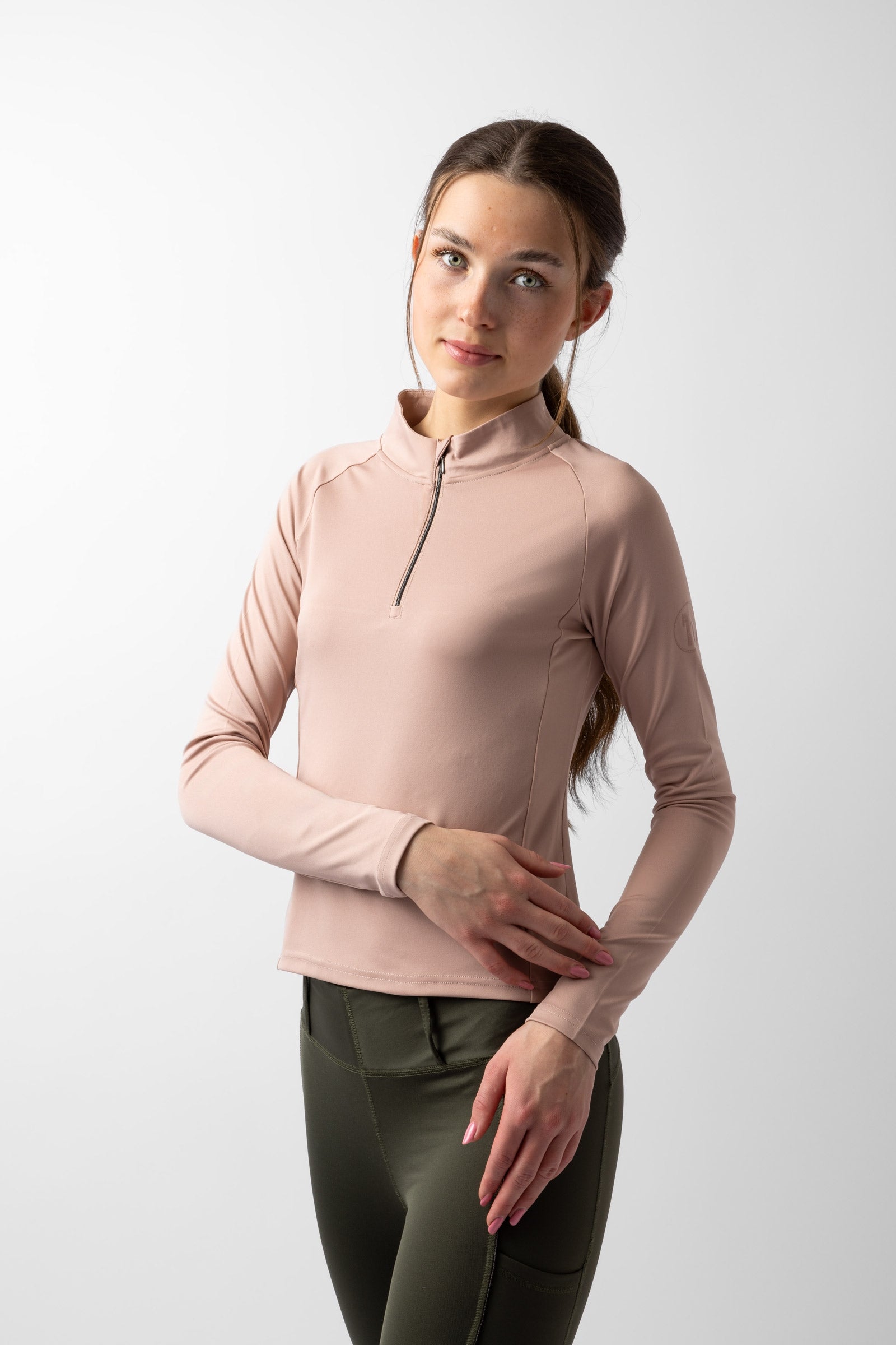 Horze Young Rider ELISA Dámské funkční tričko s dlouhým rukávem Young Rider Apparel