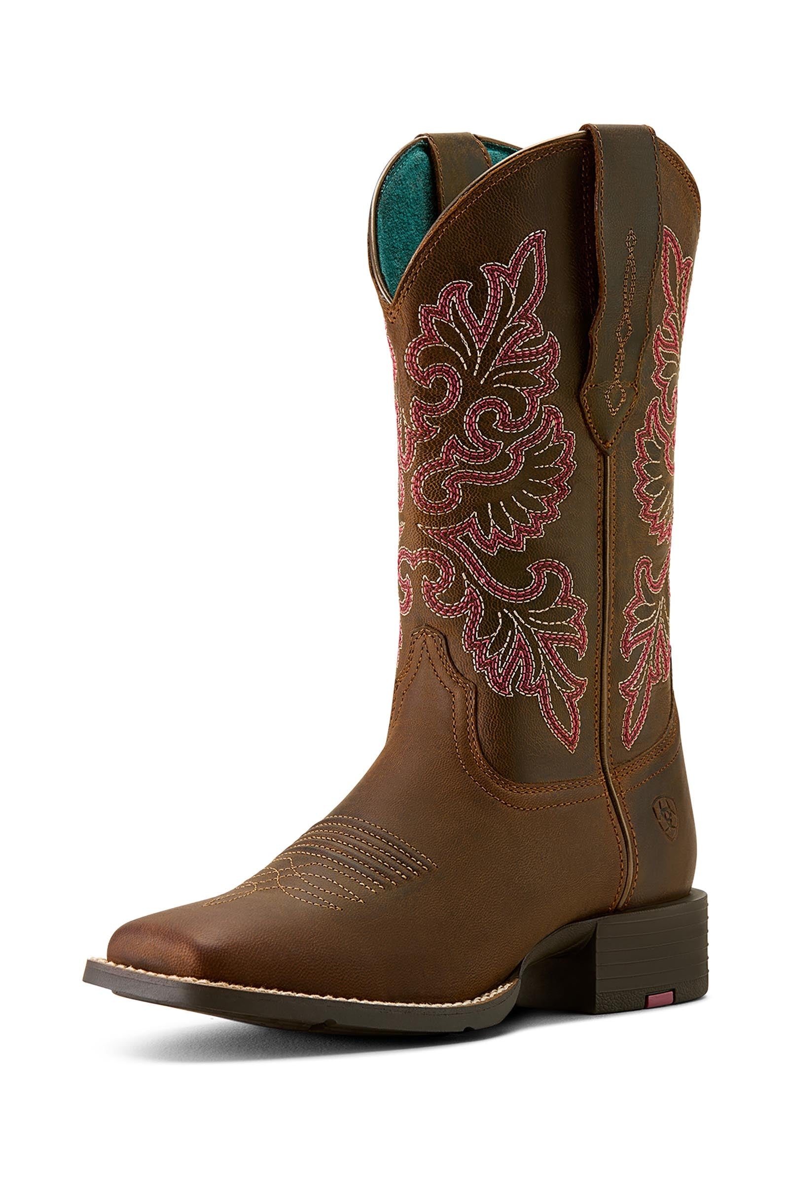 Ariat Round Up Wide Square Toe dámské westernové boty Riding Boots & Riding Shoes