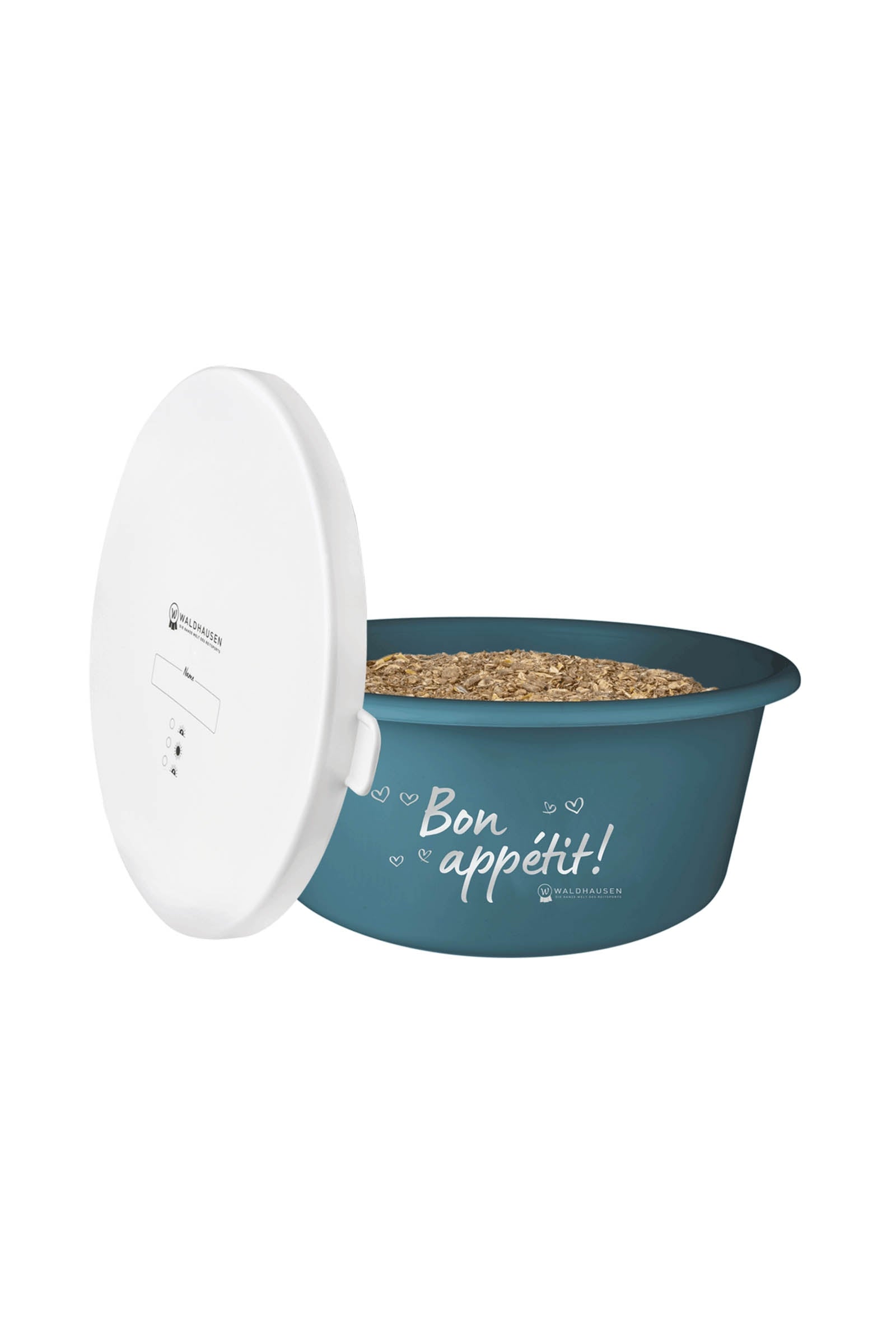 Waldhausen Muesli Bowl With Lid Horse Feeders & Waterers