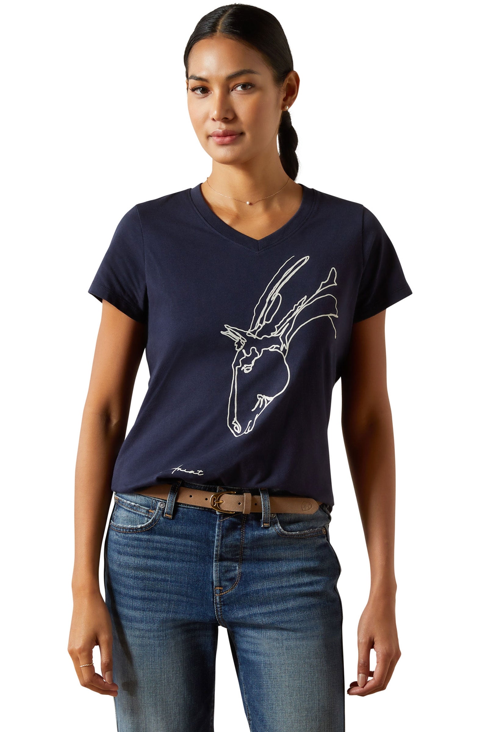 Ariat Hay Girl dámské tričko Kids Apparel