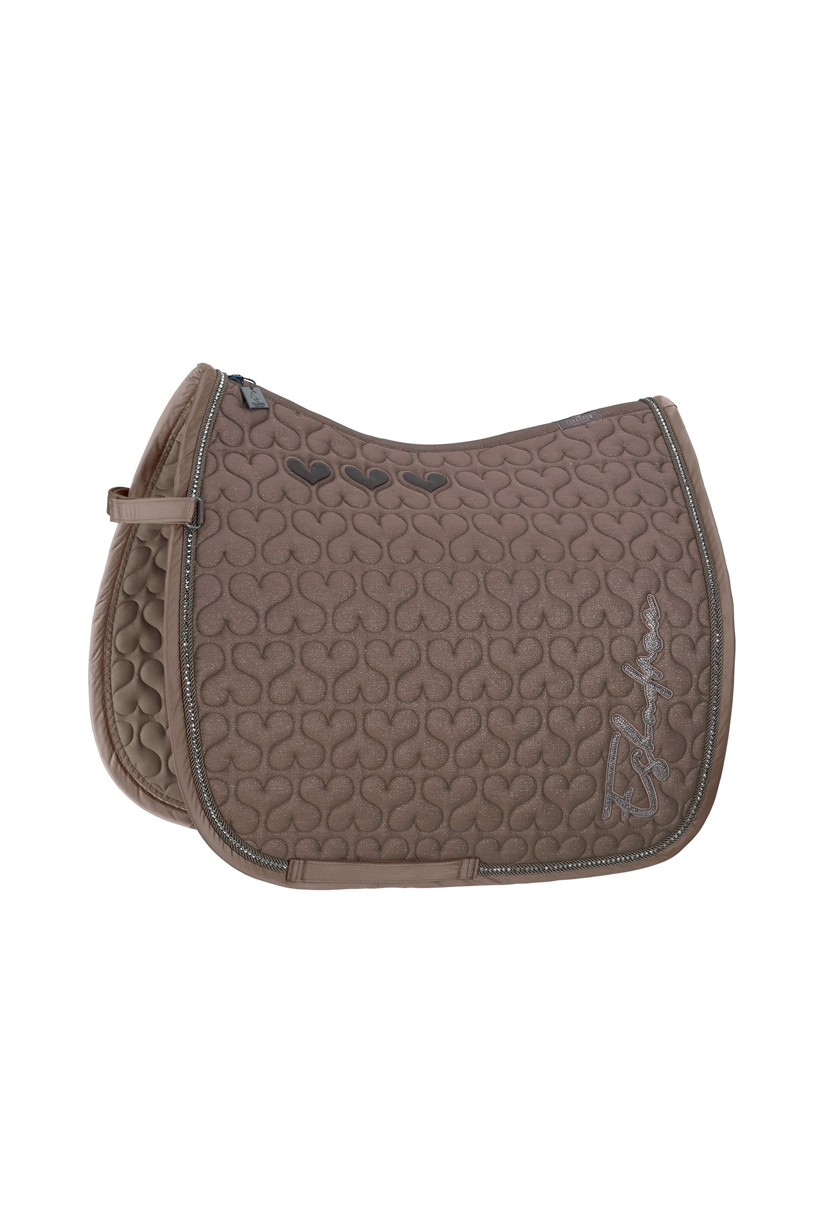 Eskadron Classic sportovní drezurní sedlová tkanina Bavlna Glitter Crystal SS24 Saddle Pads
