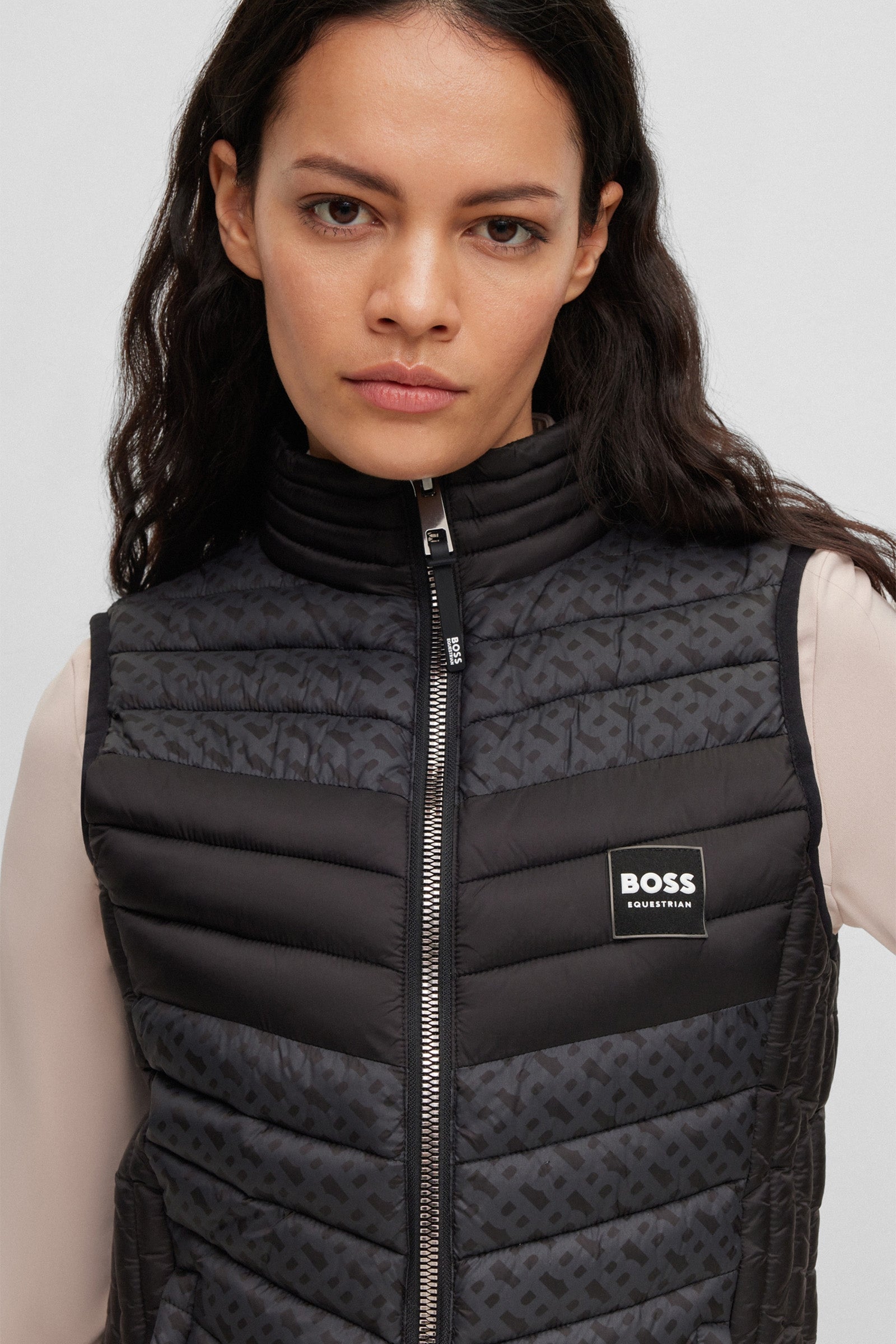 Boss Bea Monogram Women's Vest Women’s Riding Clothing