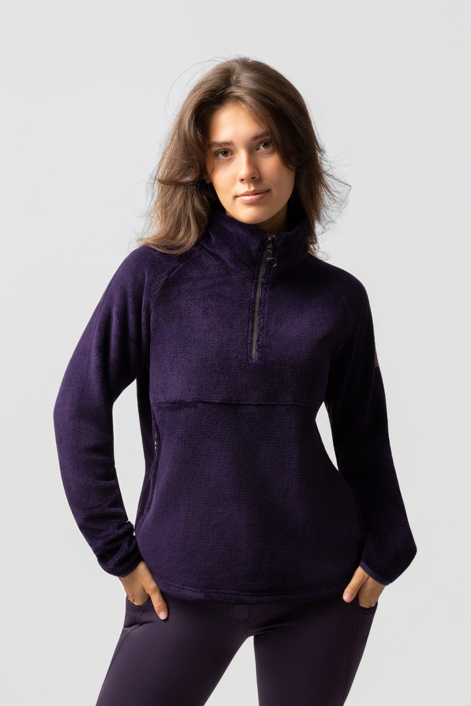 Horze Frieda Dámský anorak fleece svetr Women’s Riding Clothing