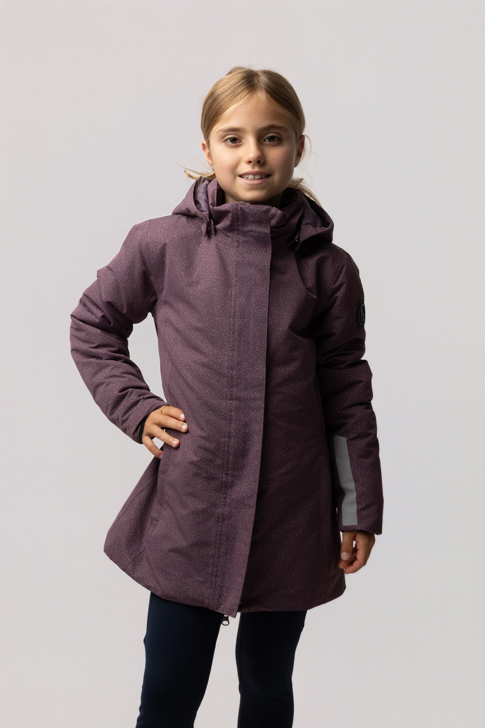 Horze Jessie JR Dětská zimní bunda Kids Apparel