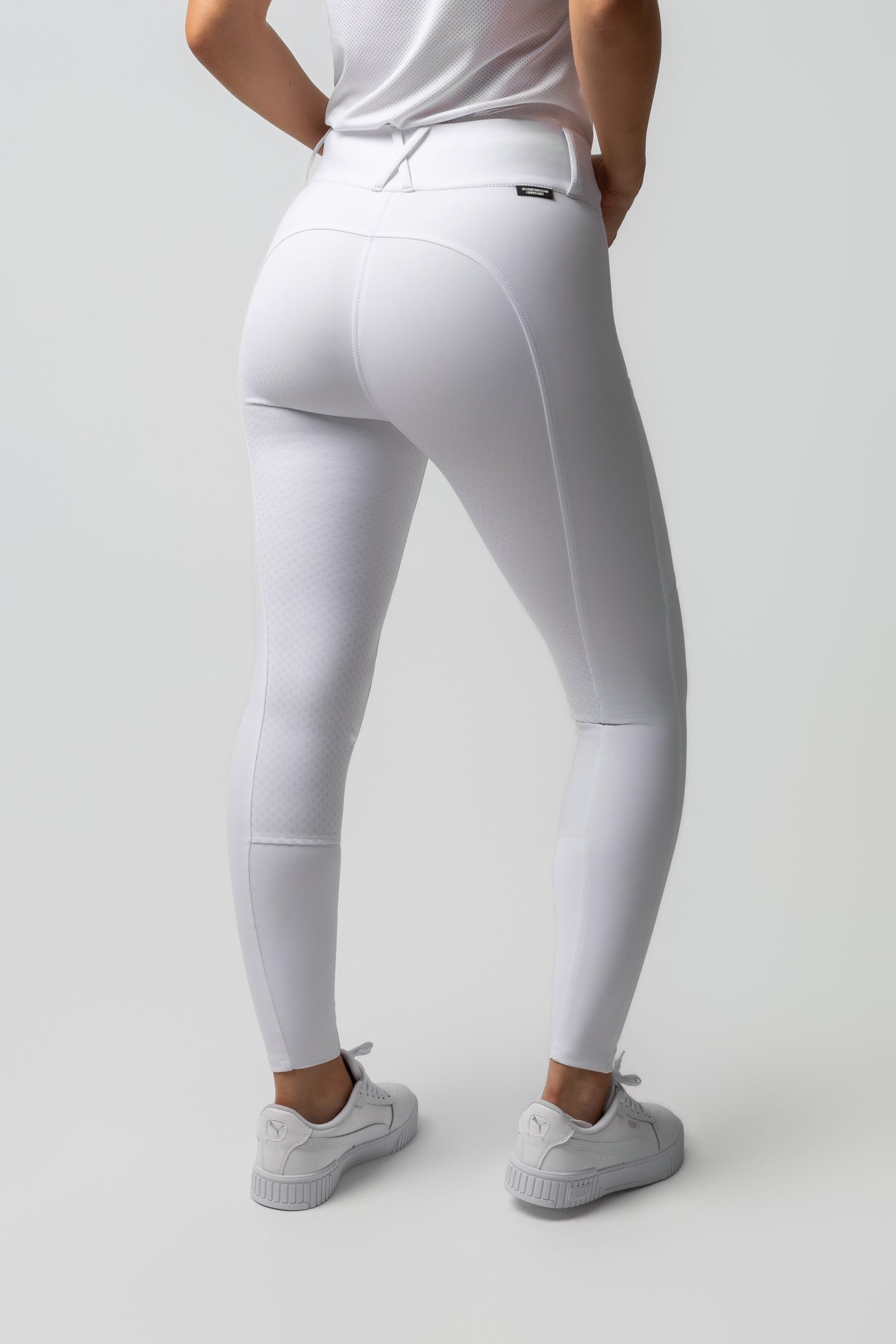 Horze Grand Prix Show plné sedlo jezdecké kalhoty UPF 50+ Womens Breeches