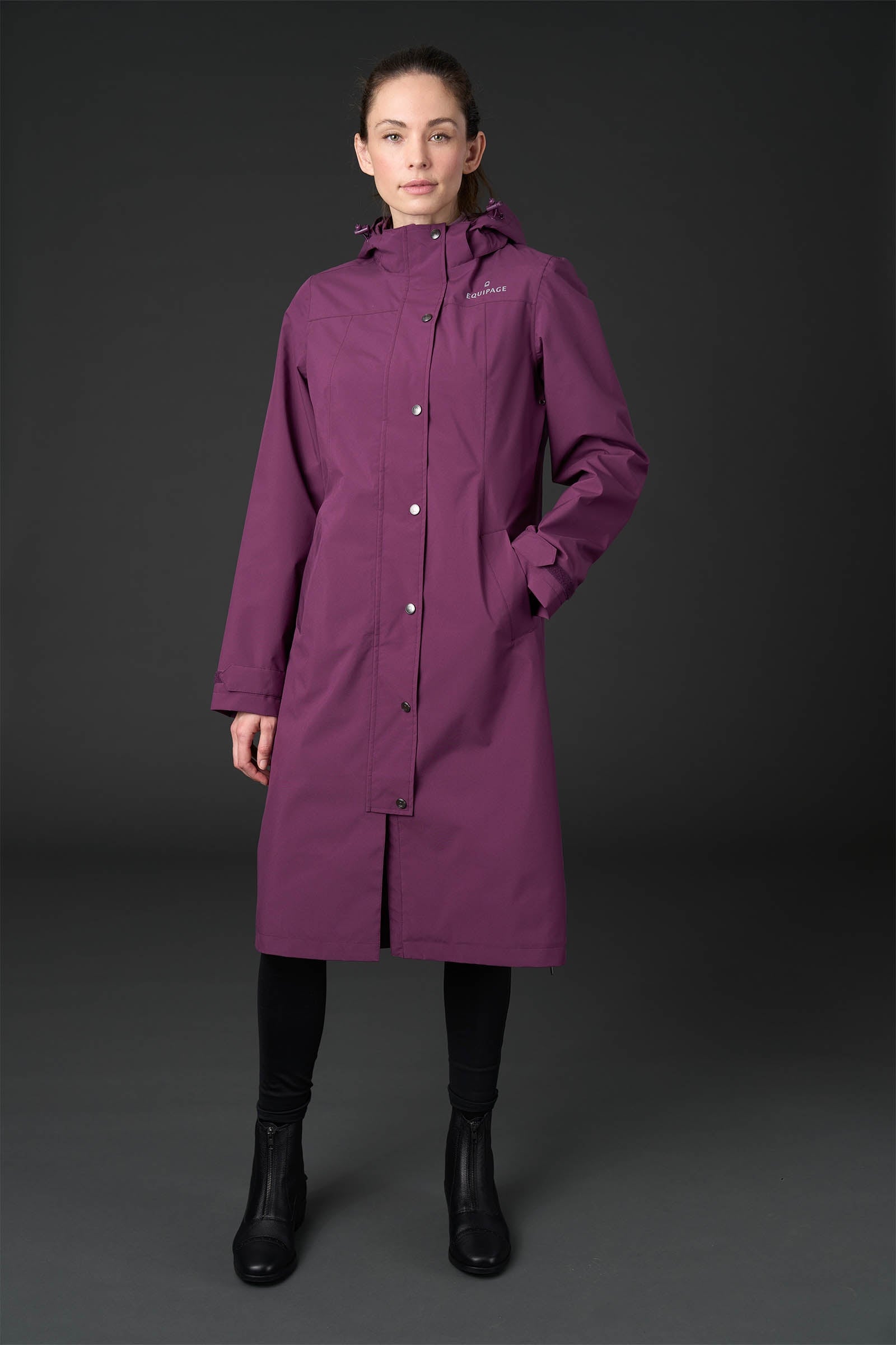 Equipage Heaven Padded Long Rain Coat Women’s Riding Clothing