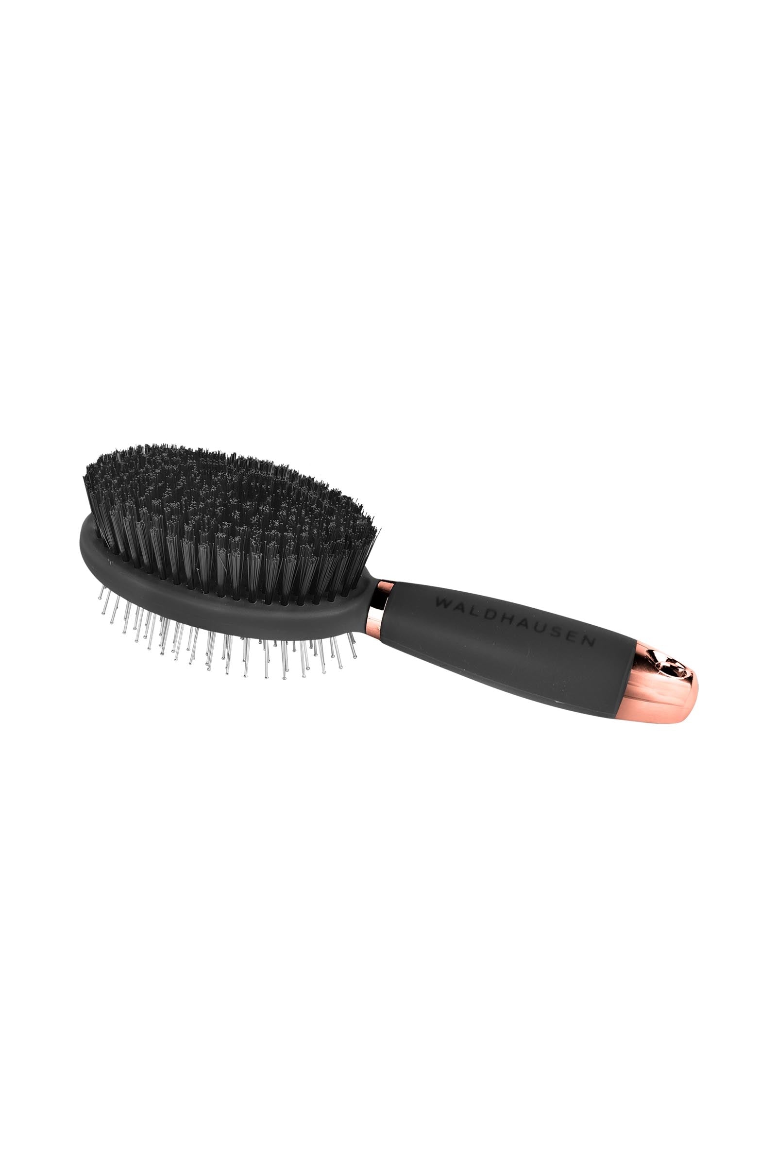 Waldhausen oboustranný kartáč s gelovou rukojetí Horse Grooming Tools