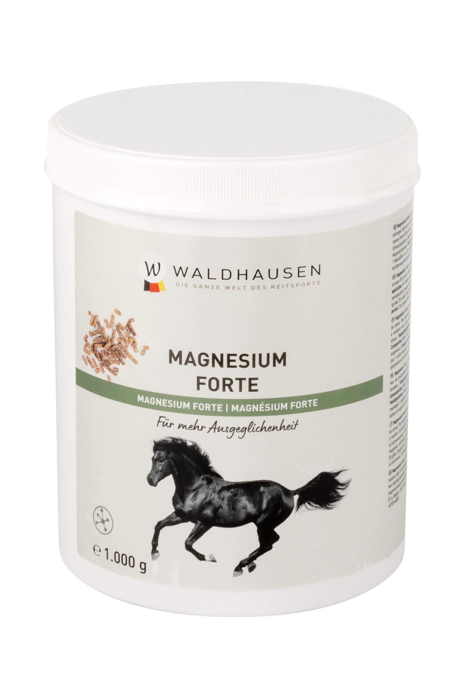 Waldhausen Magnesium forte - Pro lepší vyváženost, 1kg Horse Feed & Nutrition