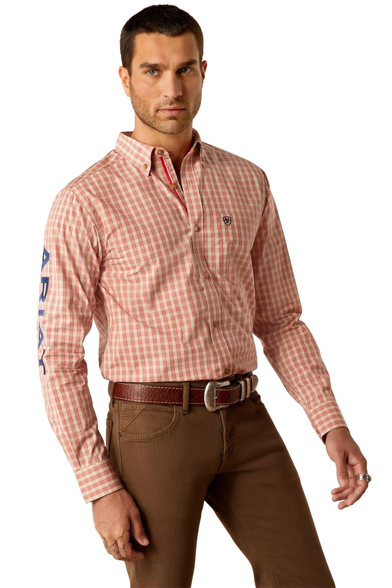 Ariat Pro Team Packer pánská westernová košile Mens Riding Clothing