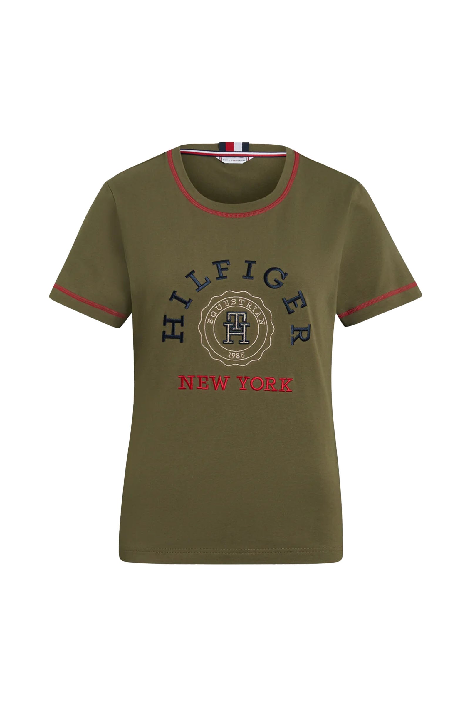 Tommy Hilfiger Equestrian Newport grafické tričko Women’s Riding Clothing