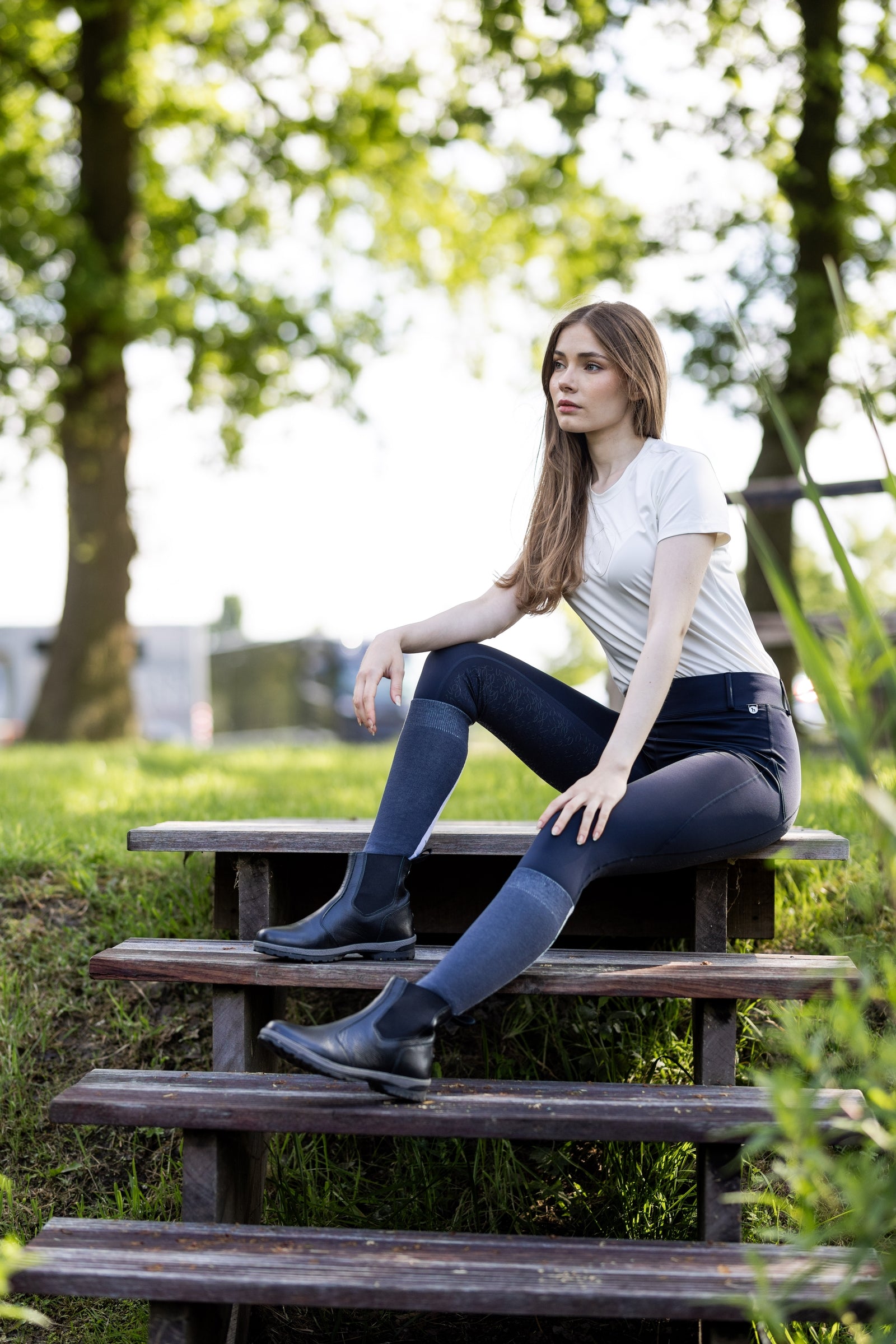 Horze Dea Women's Full Grip Tights Womens Breeches