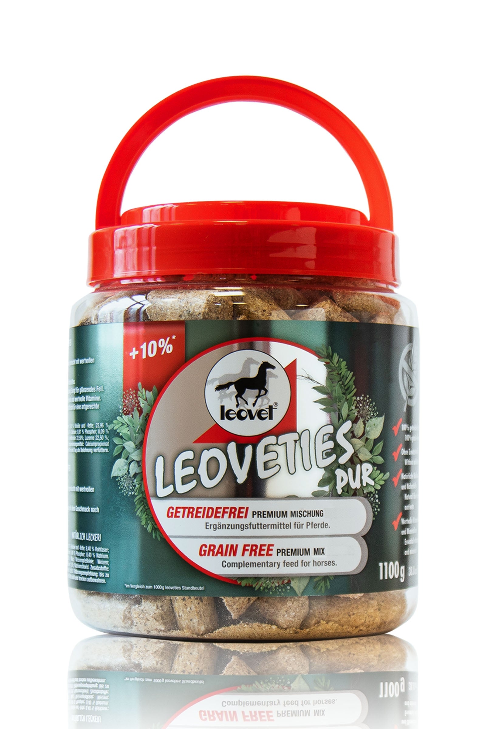 Leovet Leoveties bezobilný Premium Mix, 1100g Horse Feed & Nutrition