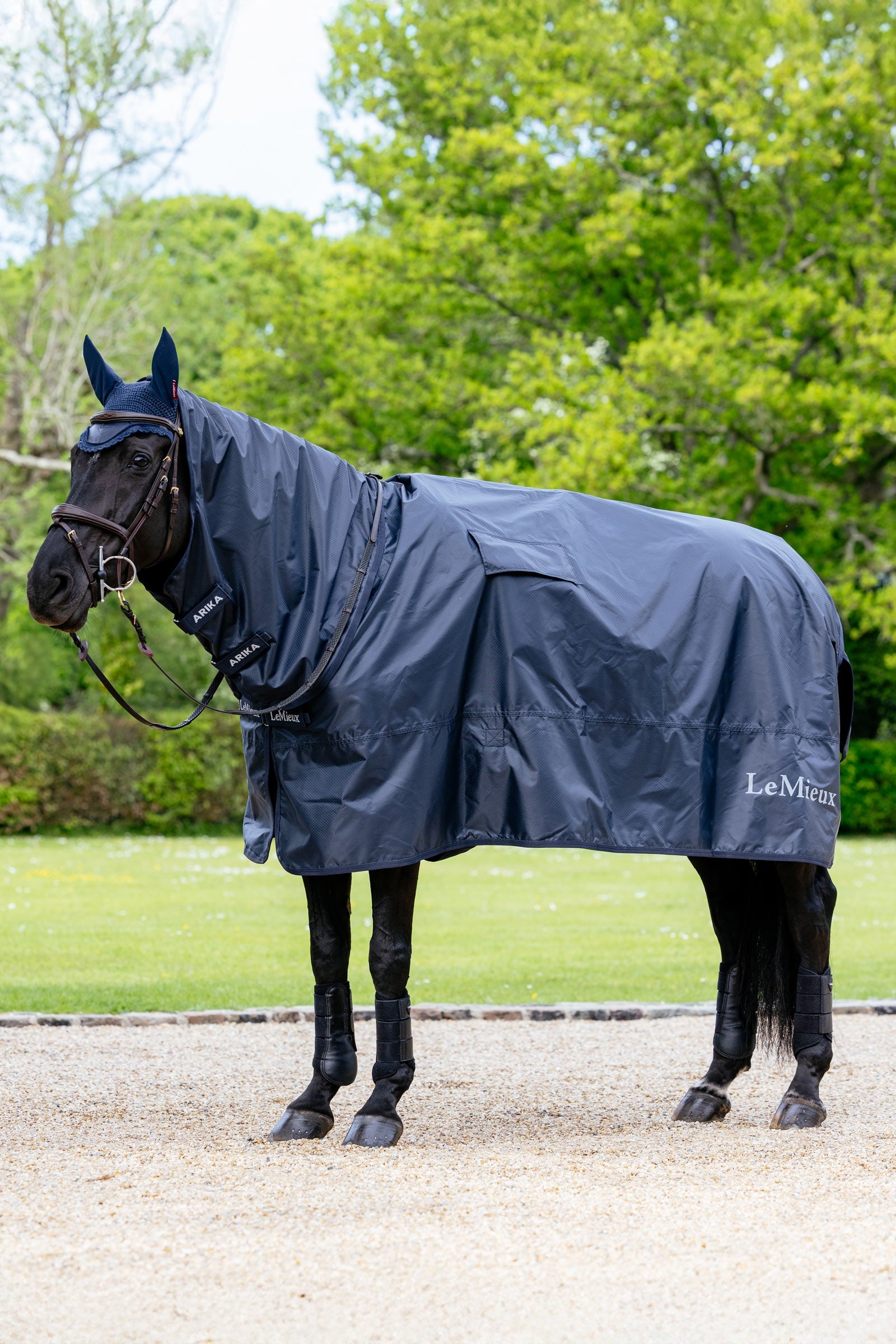 LeMieux tréninková pláštěnka s pevným krčním dílem Horse Rugs