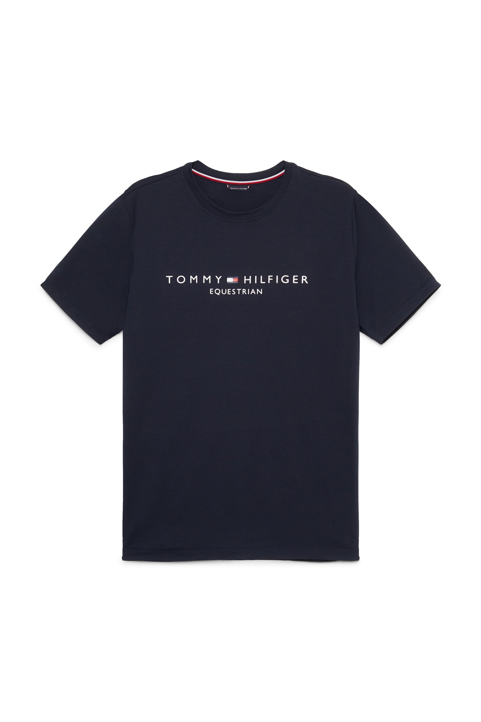 Tommy Hilfiger Equestrian Williamsburg tričko s grafikou krátkým rukávem Mens Riding Clothing
