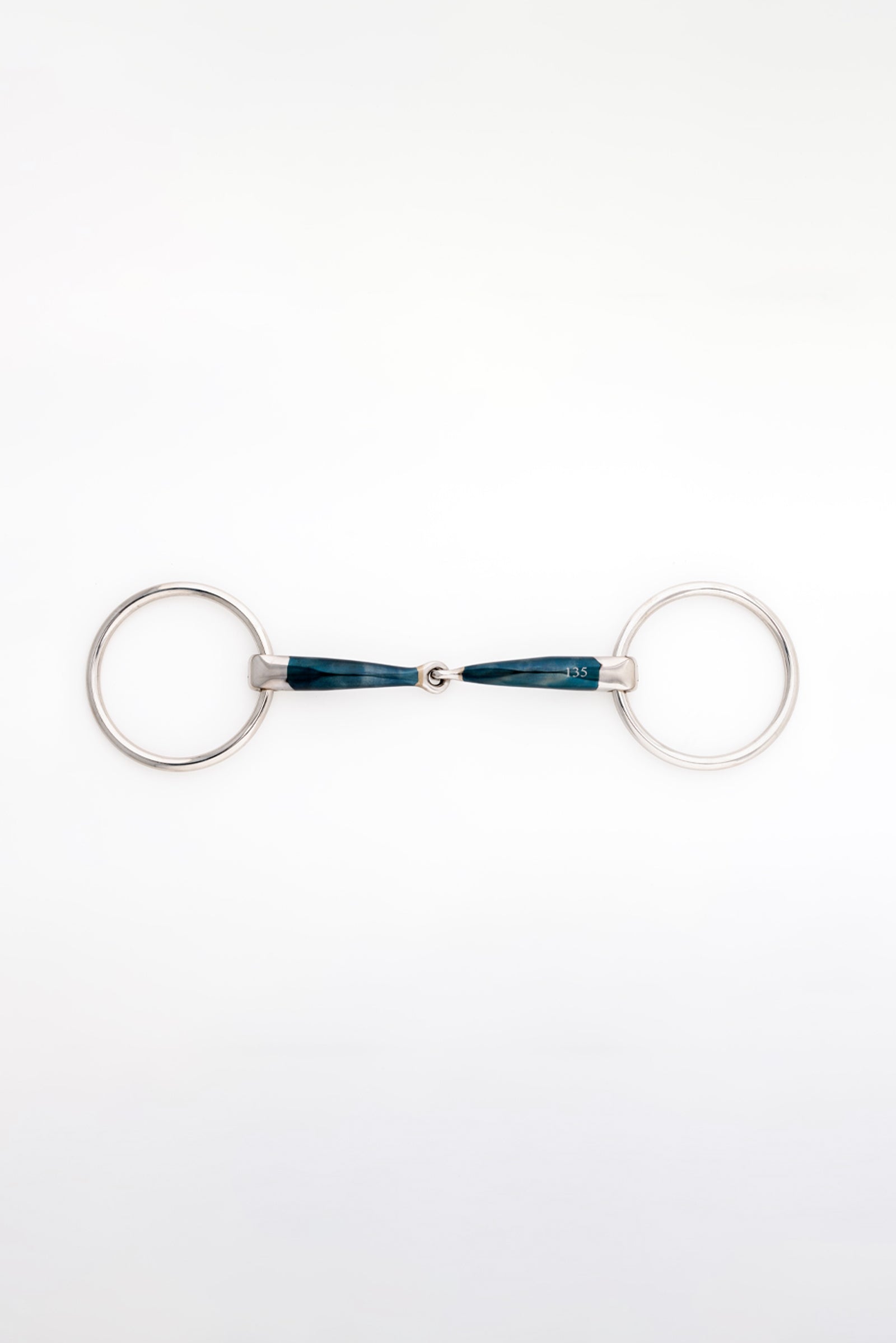 Kavalkade ergonomické podbradní udidlo, jednoduše lomené, 12 mm Horse Bits