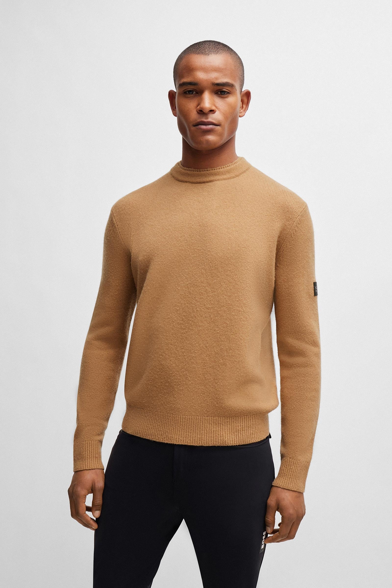 Boss Rayn Luxury Knitwear Jumper Mens Riding Clothing