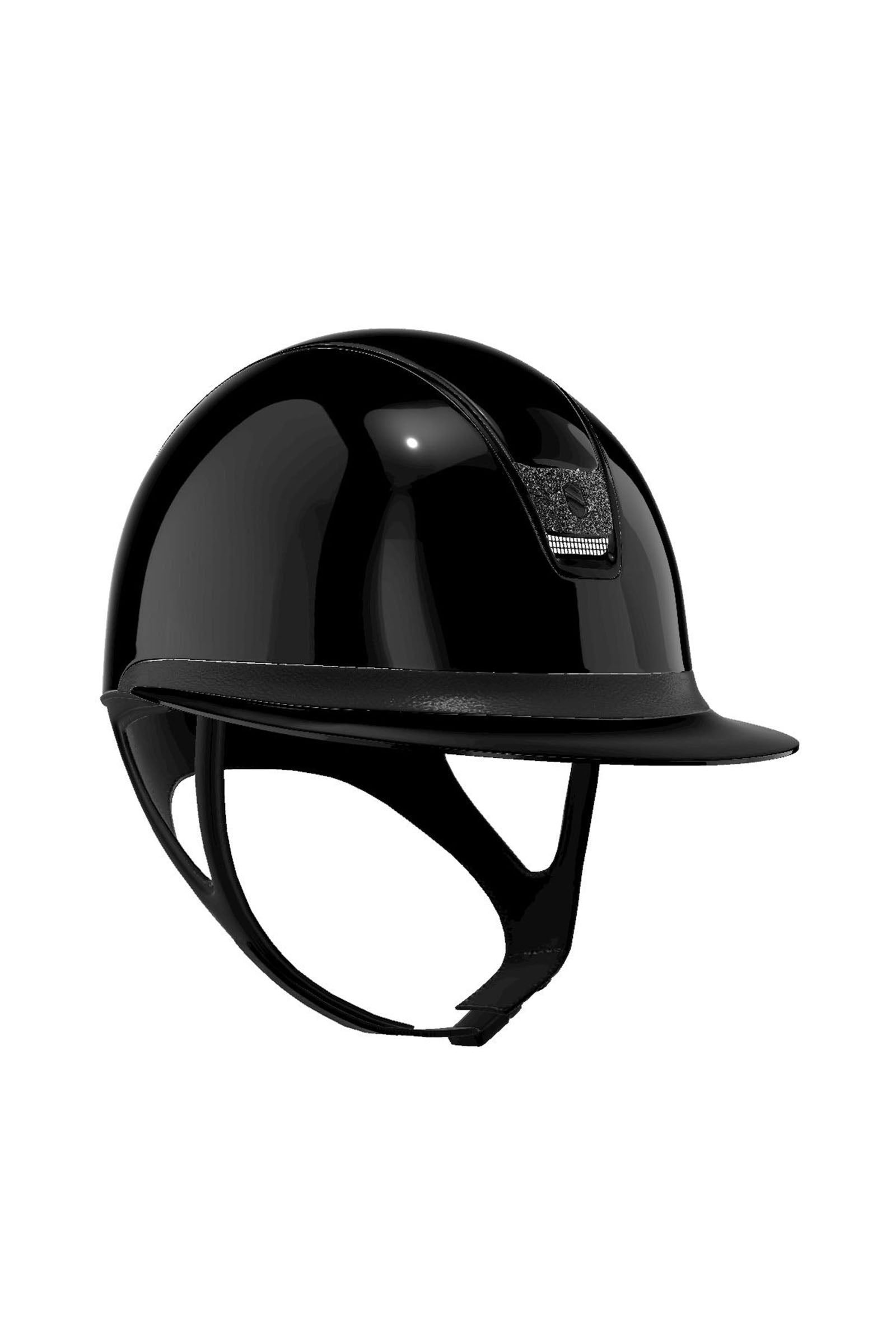 Samshield Miss Shield Glossy s černým křišťálovým erbem 2.0 Safety Equipment