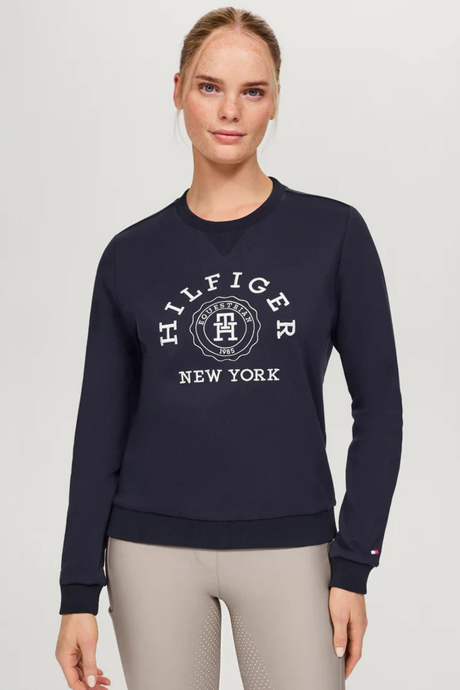 Tommy Hilfiger Equestrian Evans grafická mikina Women’s Riding Clothing