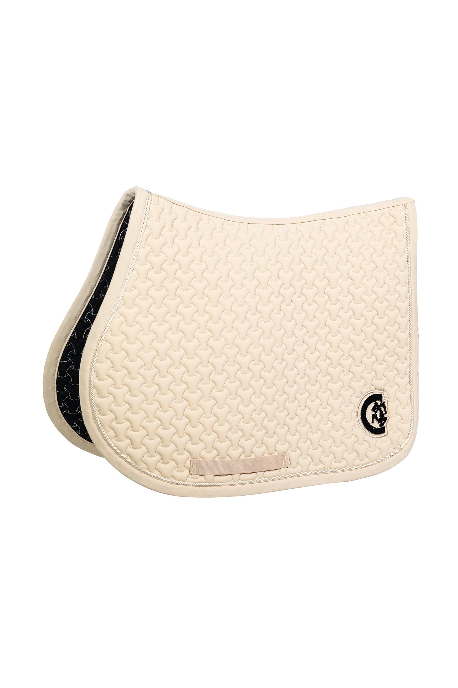 Kentucky Horsewear Kentucky Sedlový podsedák Plaited 3D Logo Show Jumping Saddle Pads