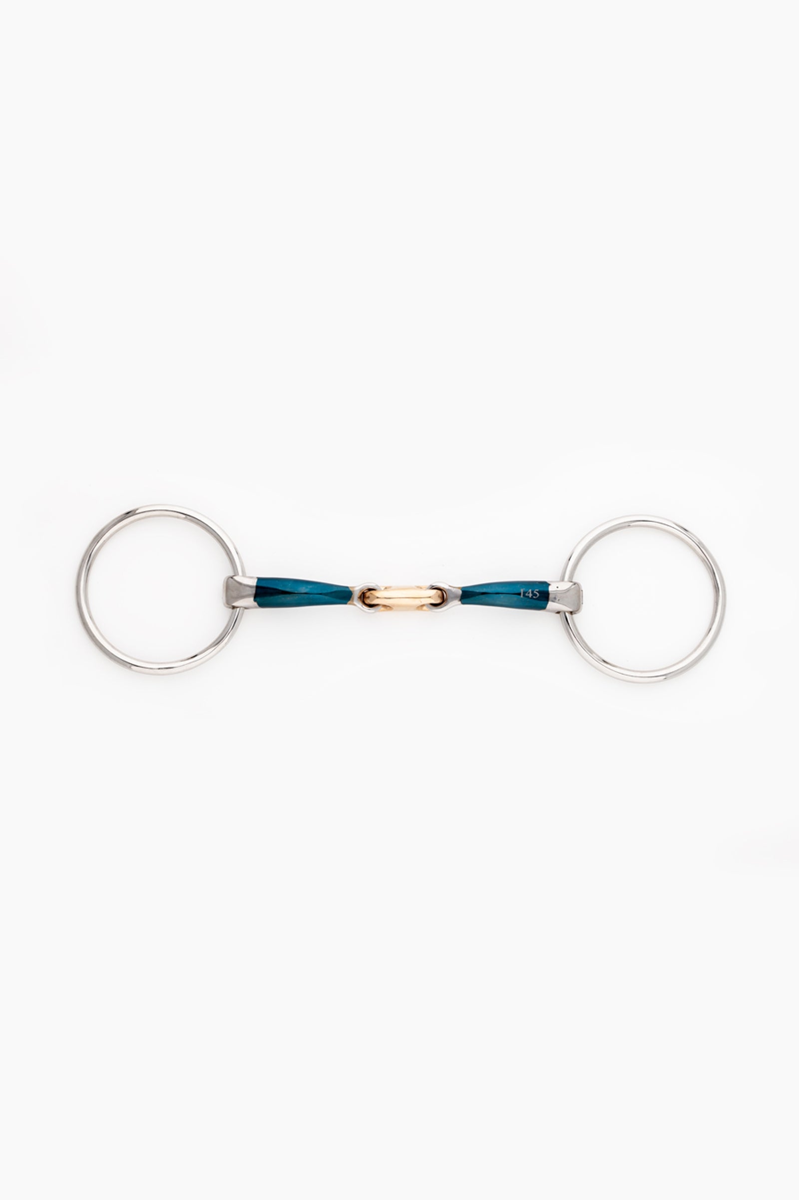 Kavalkade ergonomické podbradní udidlo, dvojitě lomené, 12 mm Horse Bits