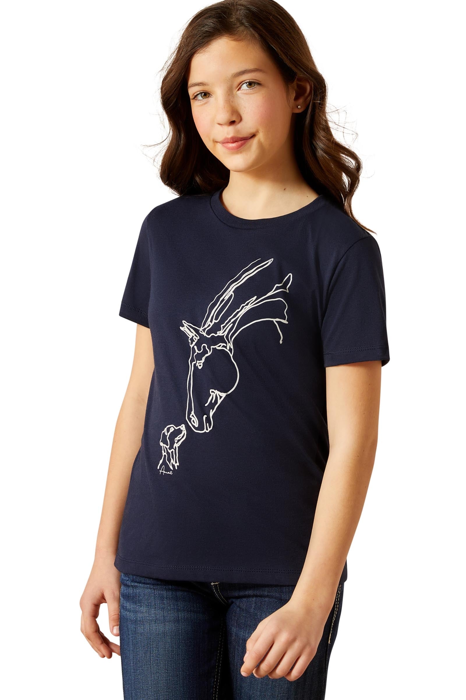 Ariat Hay Girl dětské tričko Young Rider Apparel