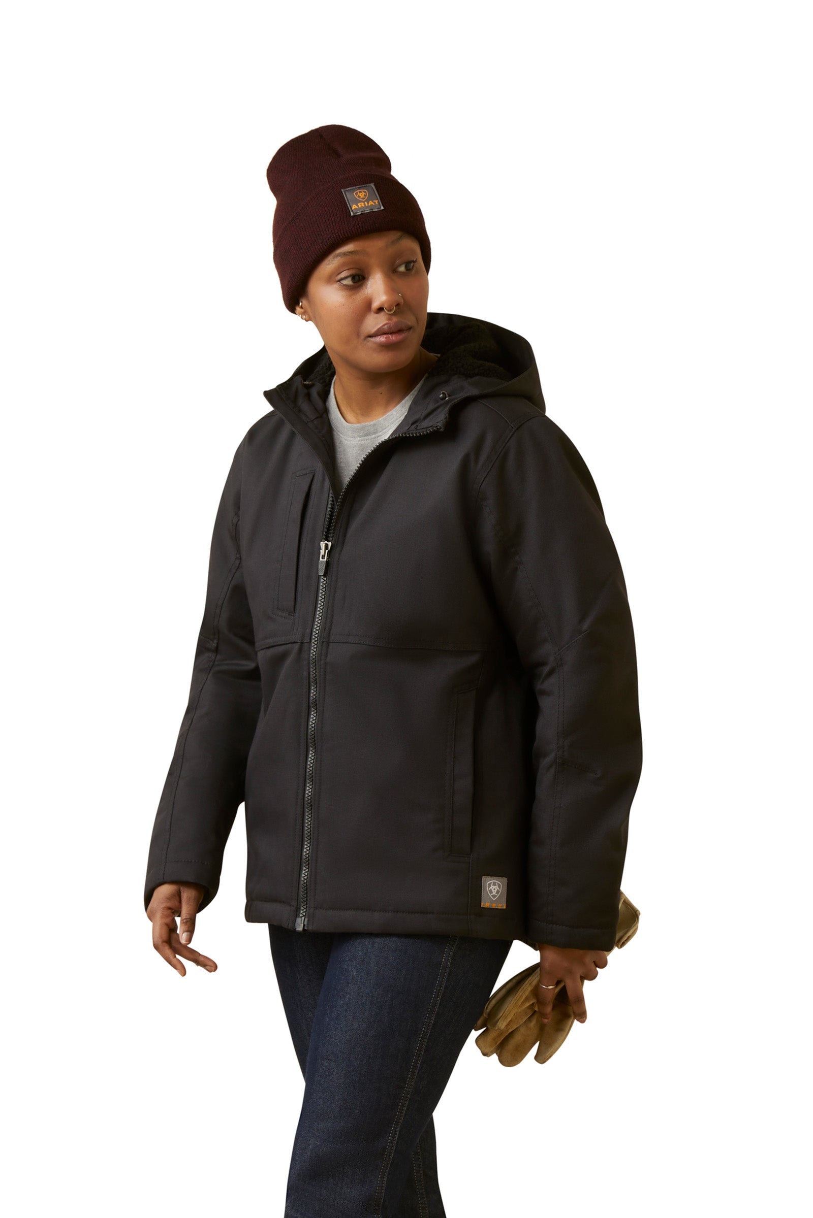 Ariat Dámská zateplená bunda Rebar Duracanvas Women’s Riding Clothing