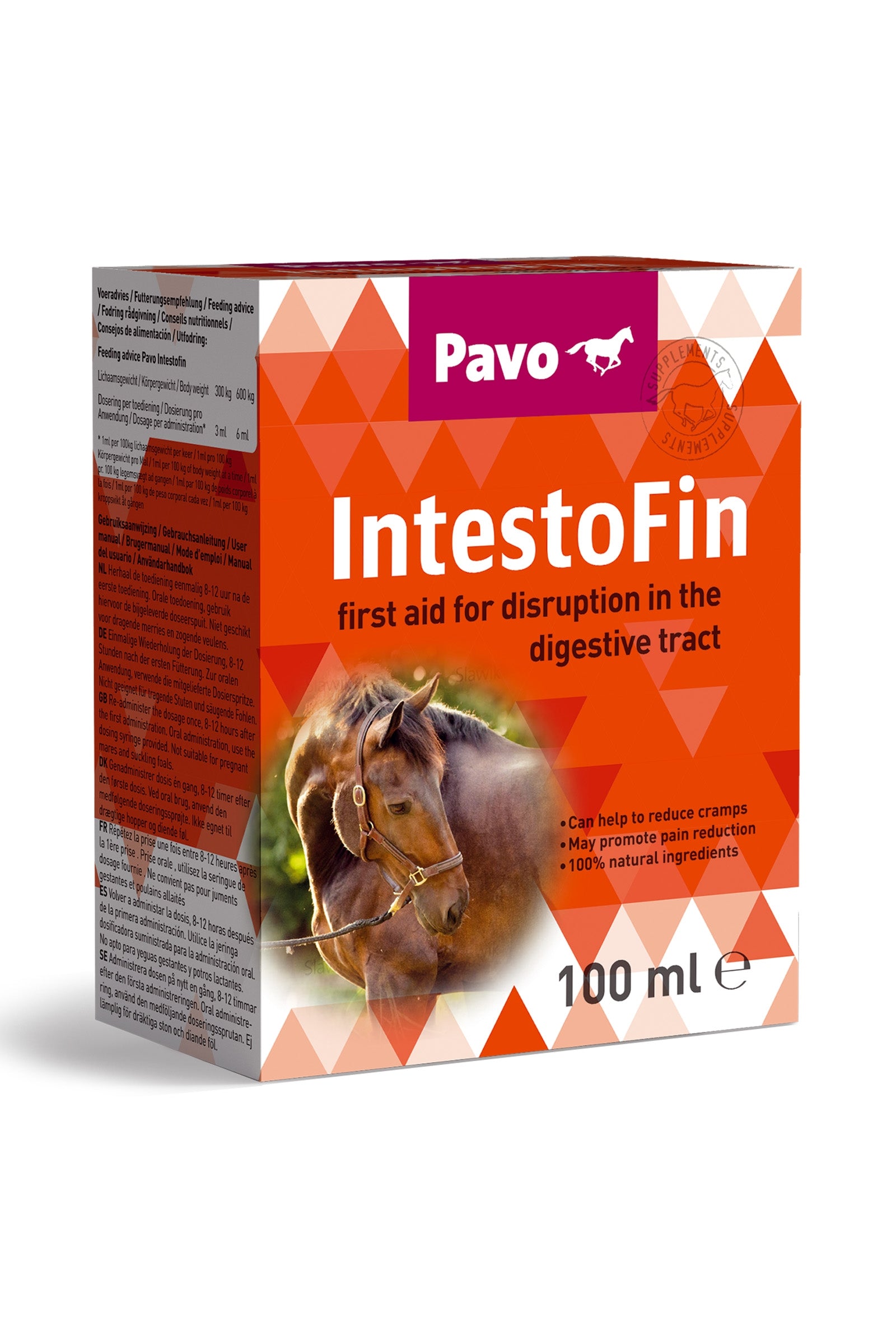 pavo Pavo IntestoFin, 100ml Horse Feed & Nutrition