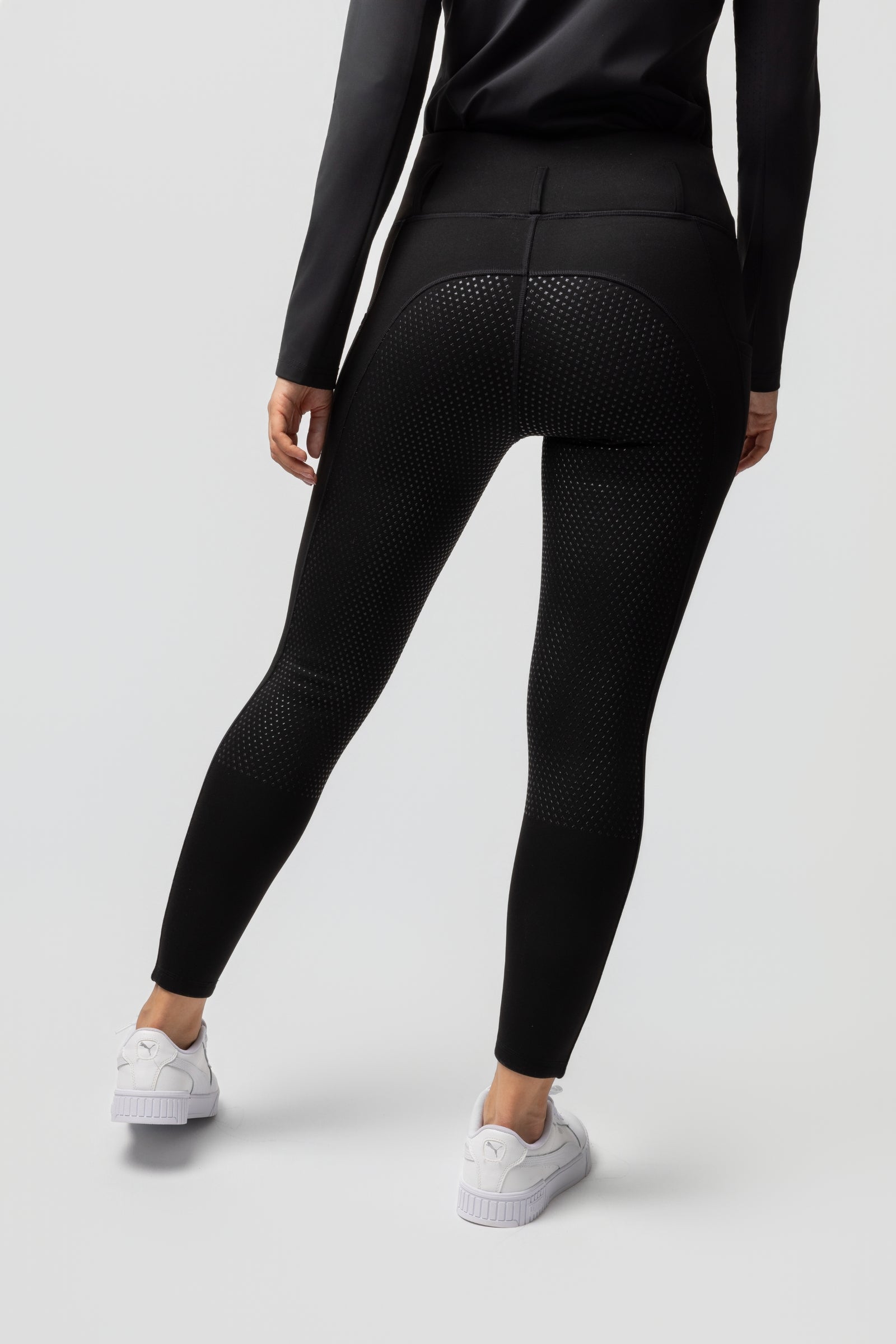 Horze Greta dámské termo jezdecké rajtky s plným sedlem Womens Breeches