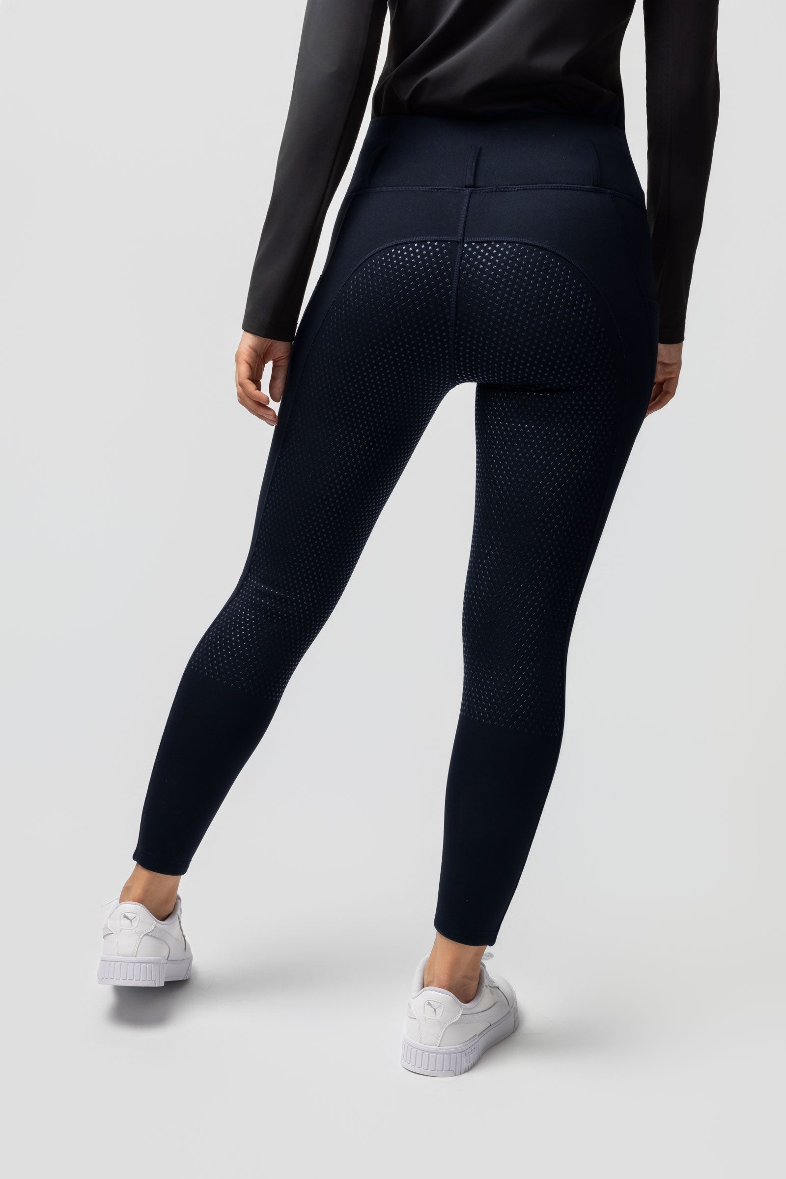 Horze Greta dámské termo jezdecké rajtky s plným sedlem Womens Breeches