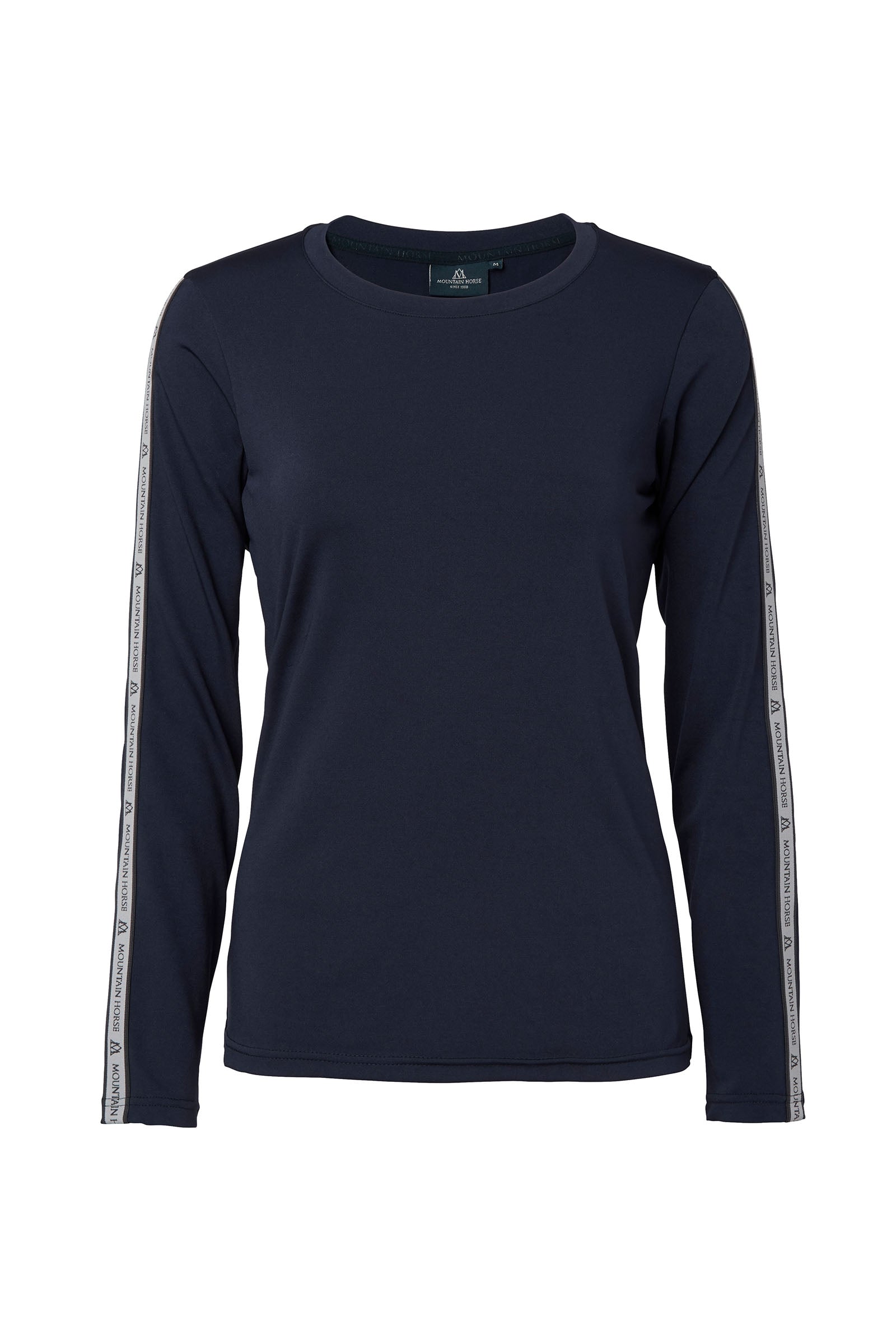 Mountain Horse Active Stripe dámské funkční tričko s dlouhým rukávem Women’s Riding Clothing