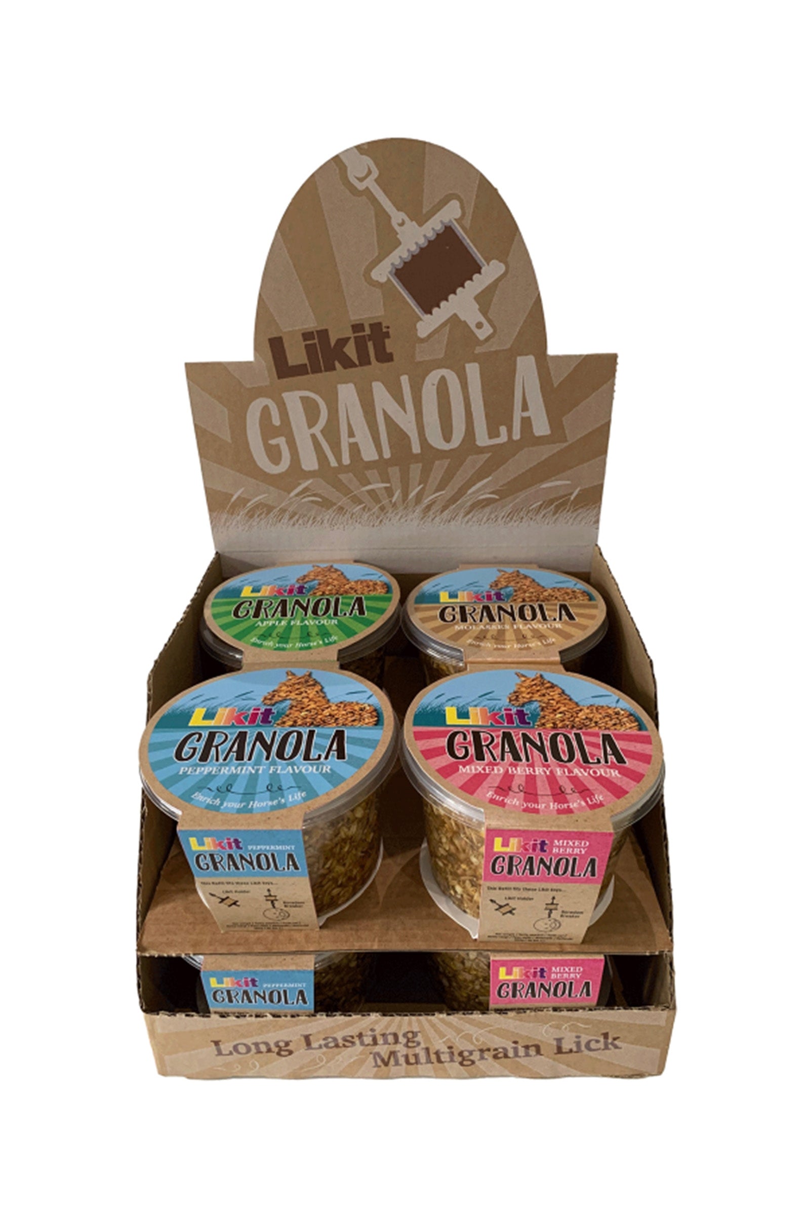 Likit Granola Sada (8 kusů) Horse Feed & Nutrition