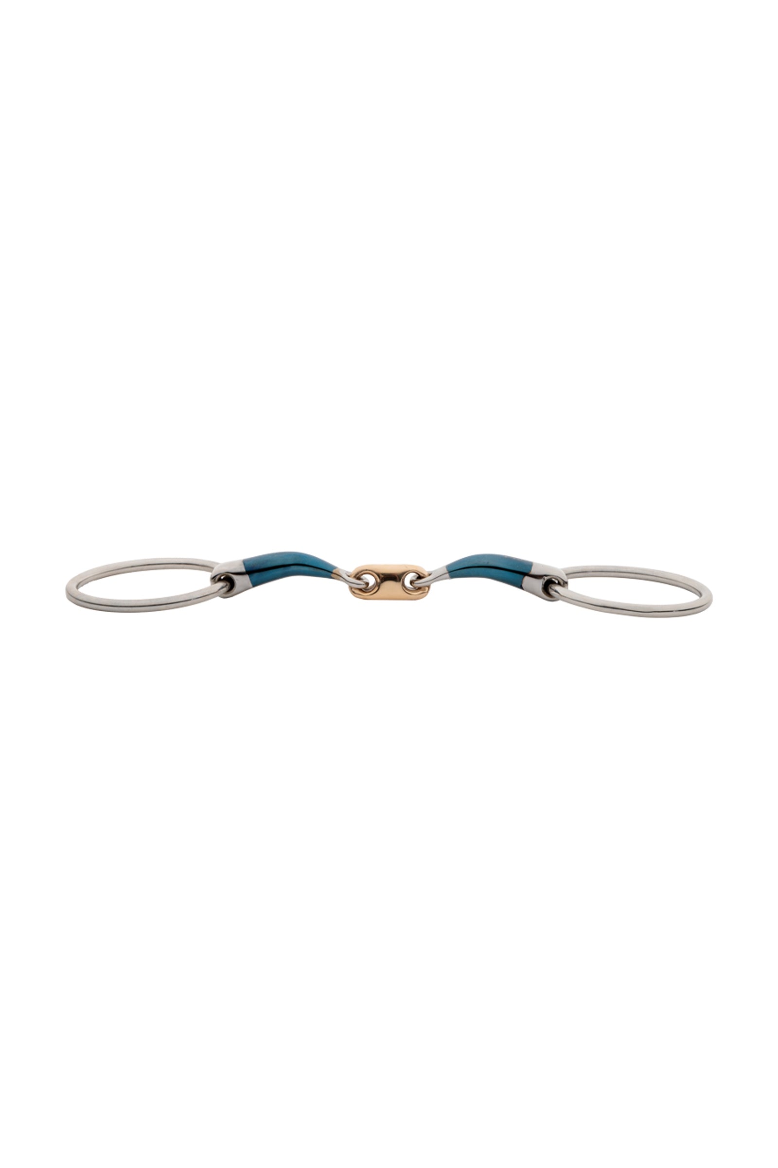Kavalkade Ergonomic Snaffle Bit Double Jointed, 14 mm Horse Bits