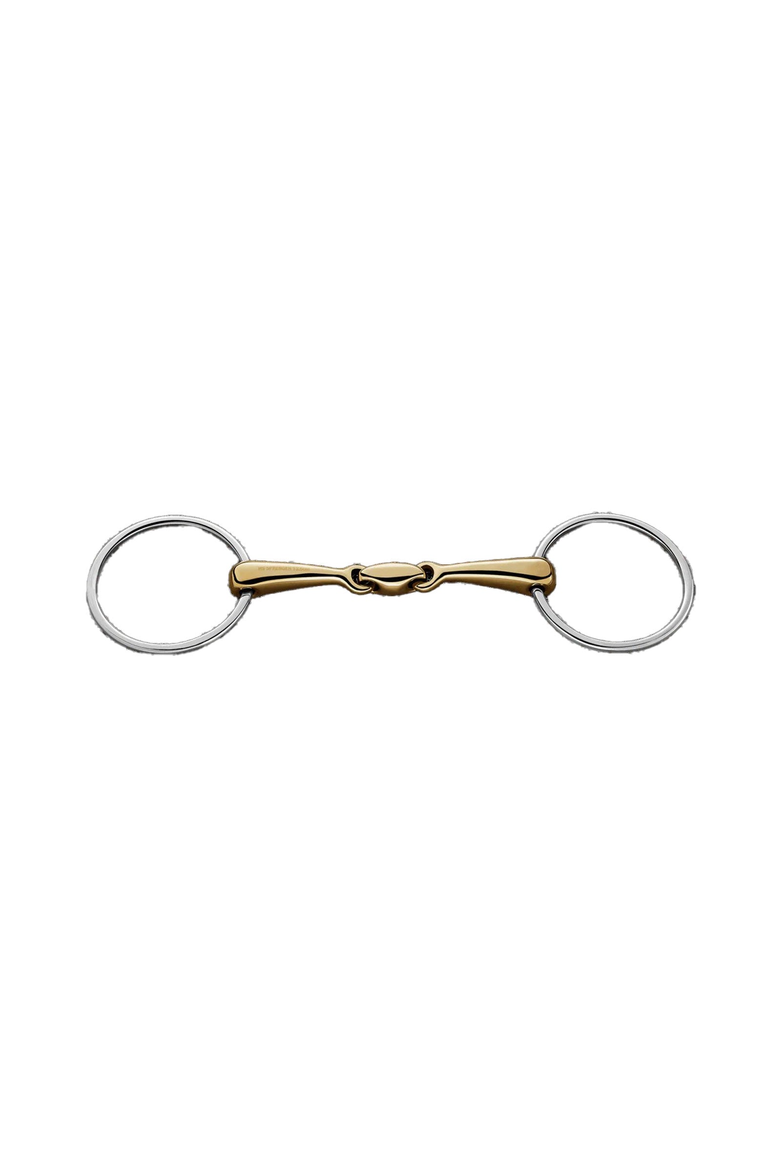 Sprenger dvakrát zlomené ohlávkové udidlo, Měď Plus, 18 mm Horse Bits