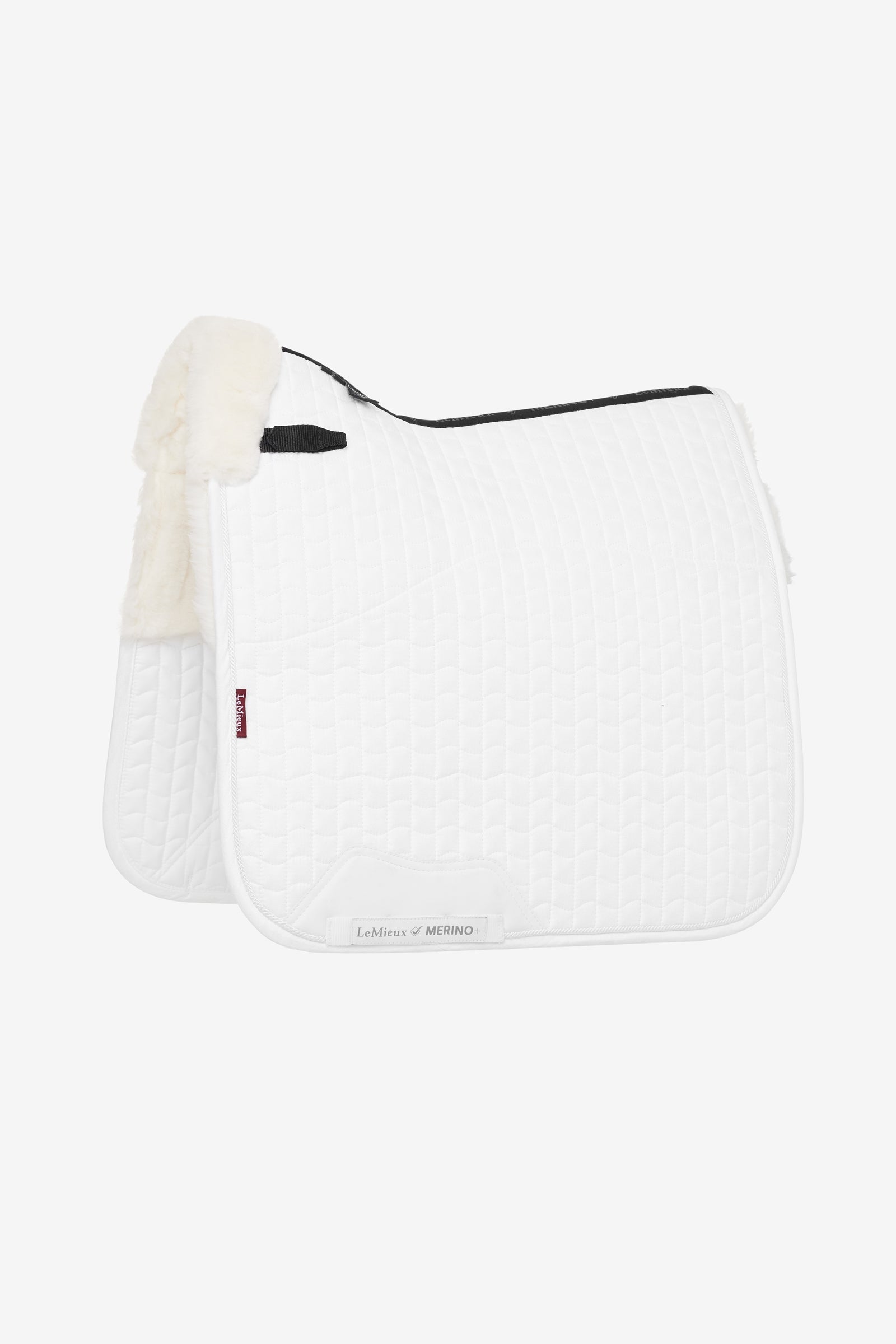LeMieux Merino+ Drezurní Podsedlová Dečka semišového vzhledu, polstrovaná Saddle Pads