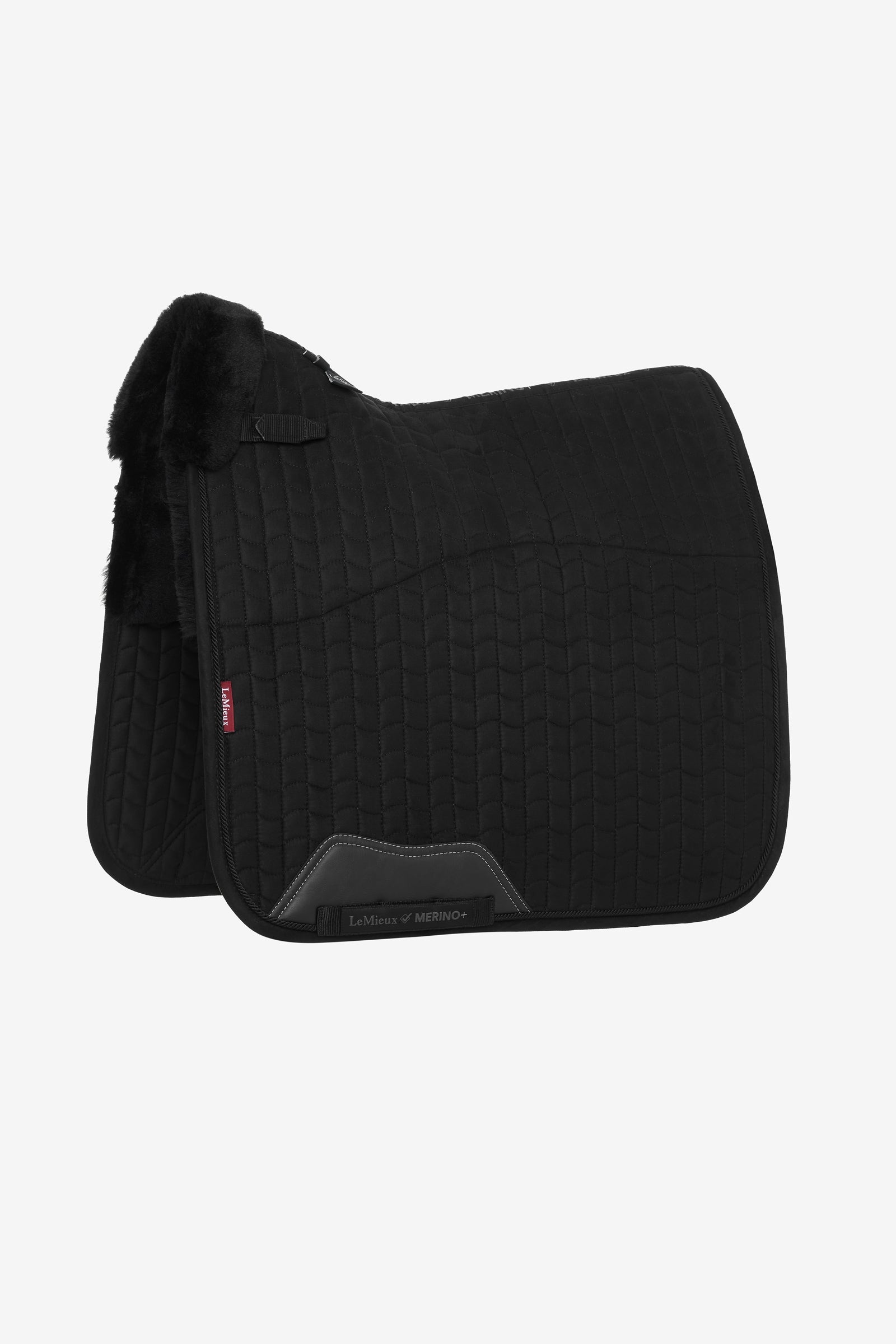 LeMieux Merino+ Drezurní Podsedlová Dečka semišového vzhledu, polstrovaná Saddle Pads
