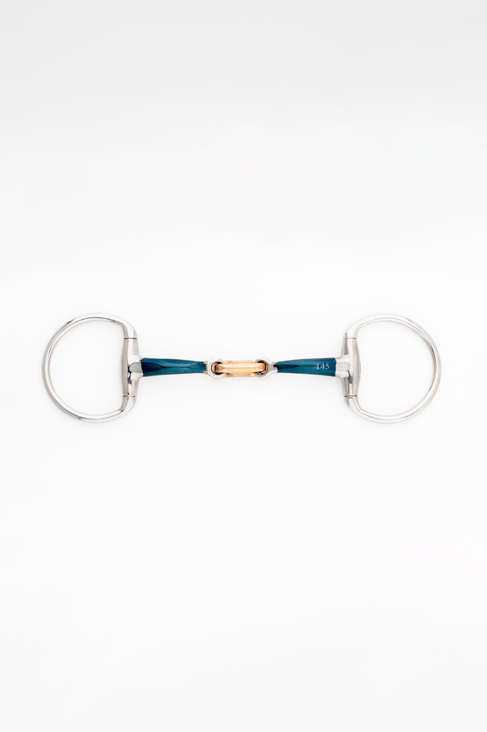 Kavalkade ergonomické olivové udidlo, dvojitě lomené, 14 mm Horse Bits
