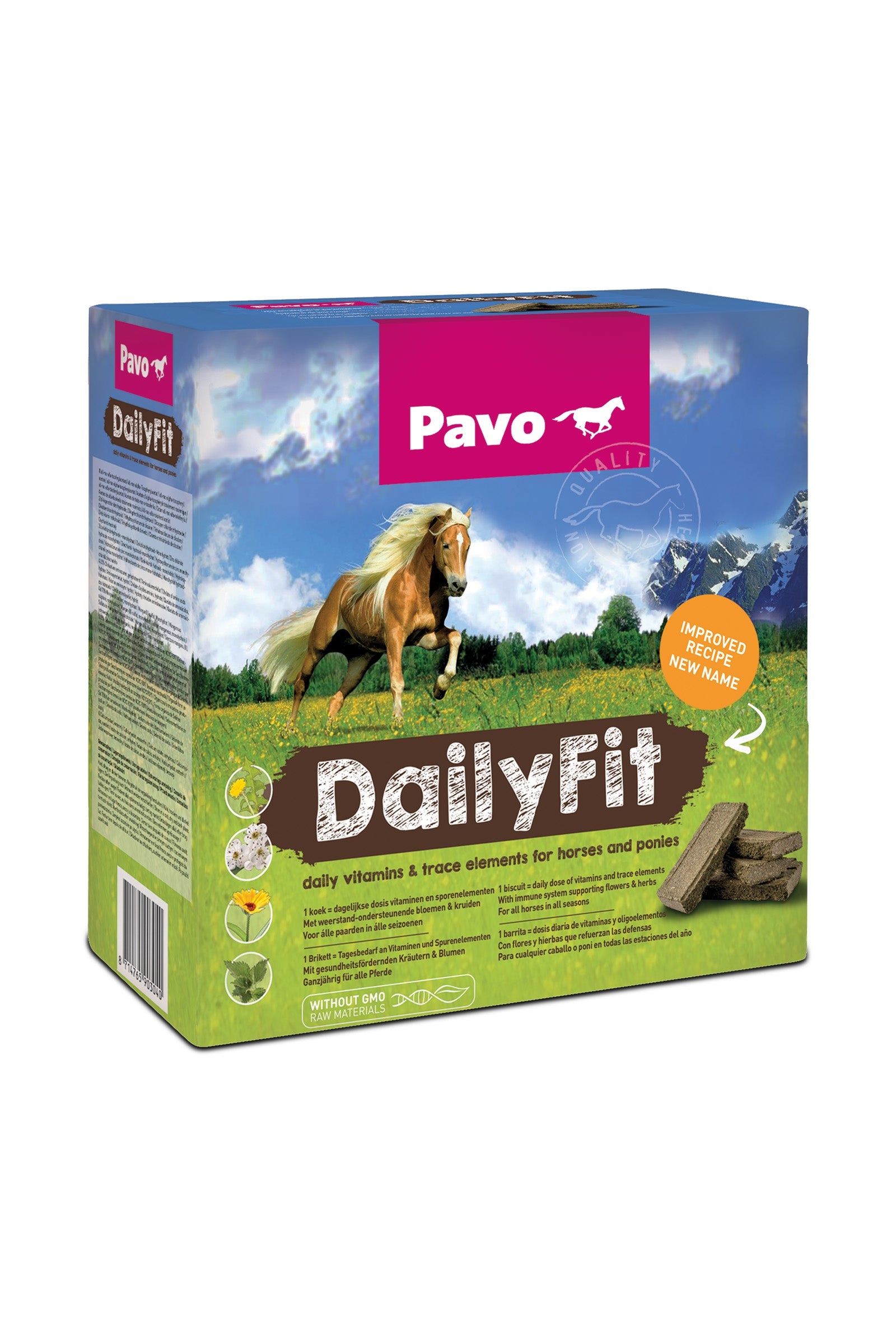 Pavo DailyFit XL, minerální krmivo, 13 kg Horse Feed & Nutrition